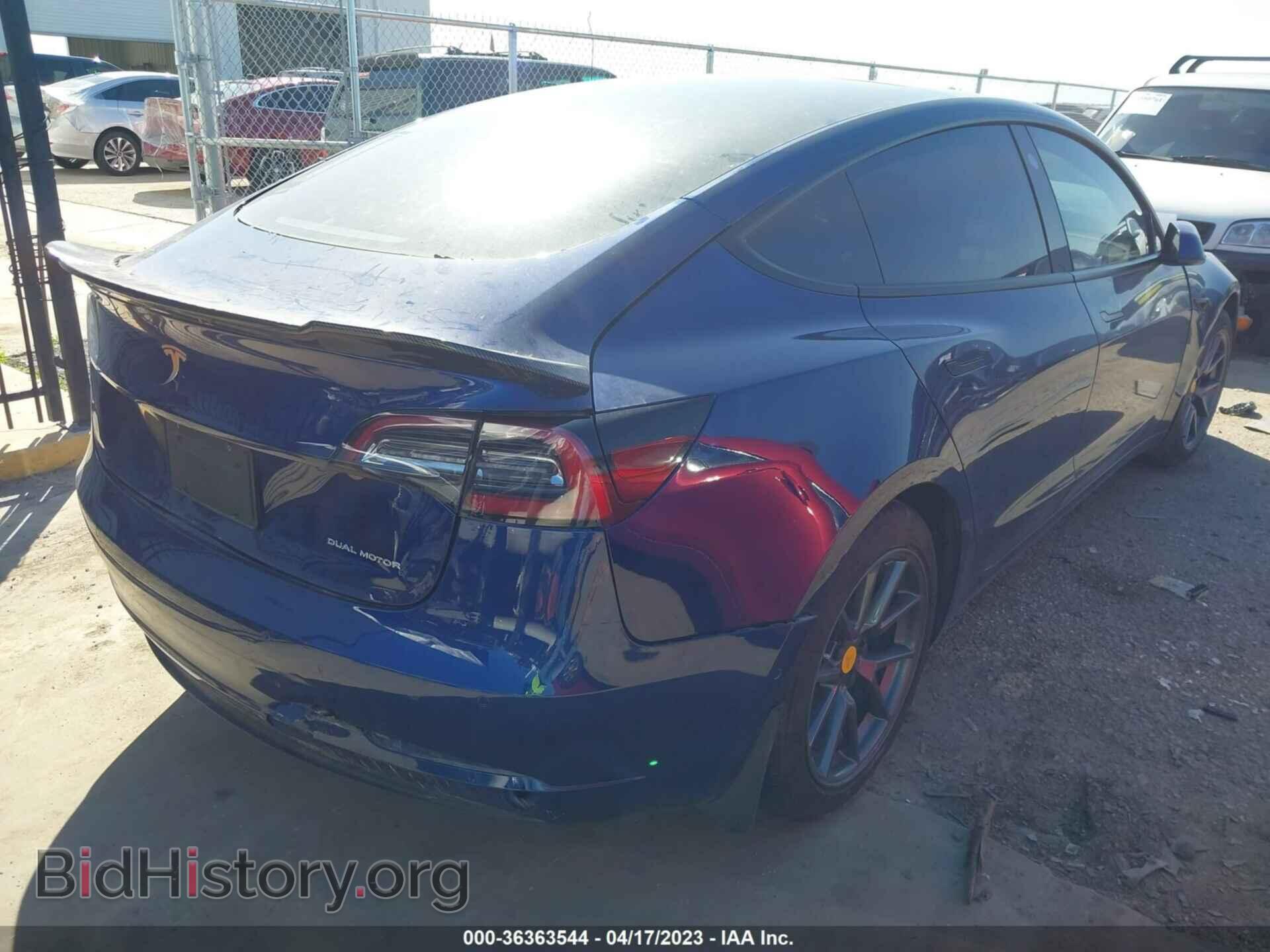 2021 TESLA MODEL 3 - VIN: 5YJ3E1EB3MF993130 - Фото 4