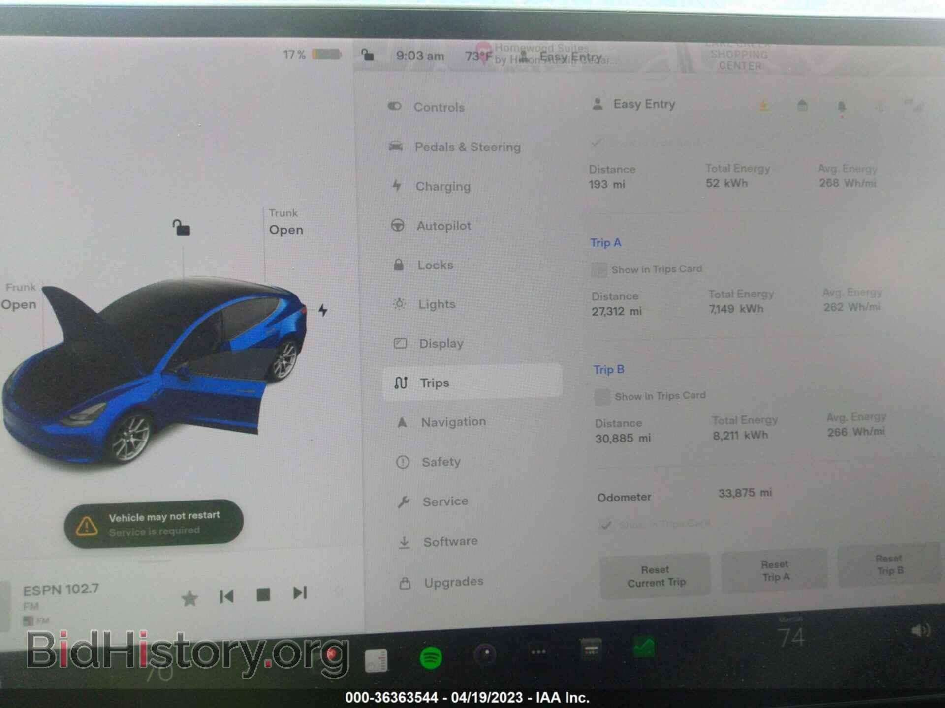 2021 TESLA MODEL 3 - VIN: 5YJ3E1EB3MF993130 - Фото 7