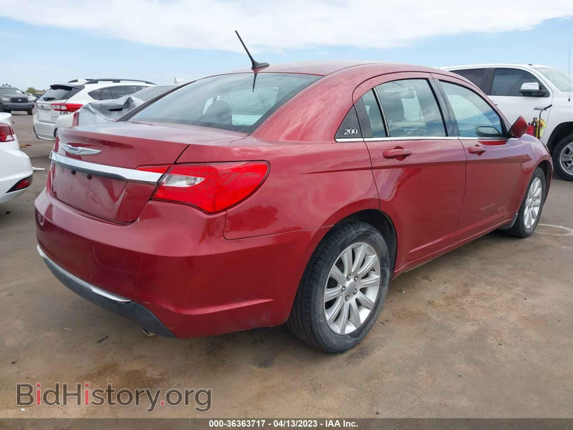 2013 CHRYSLER 200 - VIN: 1C3CCBBG4DN658816 - Photo 4