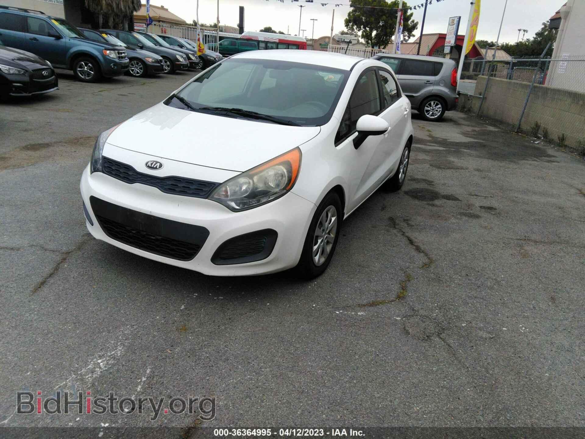 2013 KIA RIO - VIN: KNADM5A3XD6232536 - Фото 2