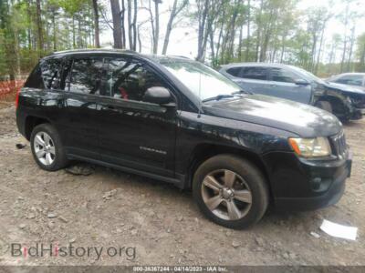 2012 Jeep COMPASS Latitude, black — VIN 1C4NJDEB6CD602886, IAAI