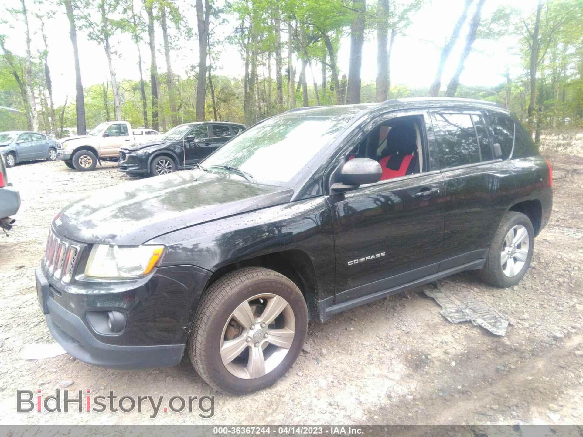 2012 JEEP COMPASS - VIN: 1C4NJDEB6CD602886 - Фото 2