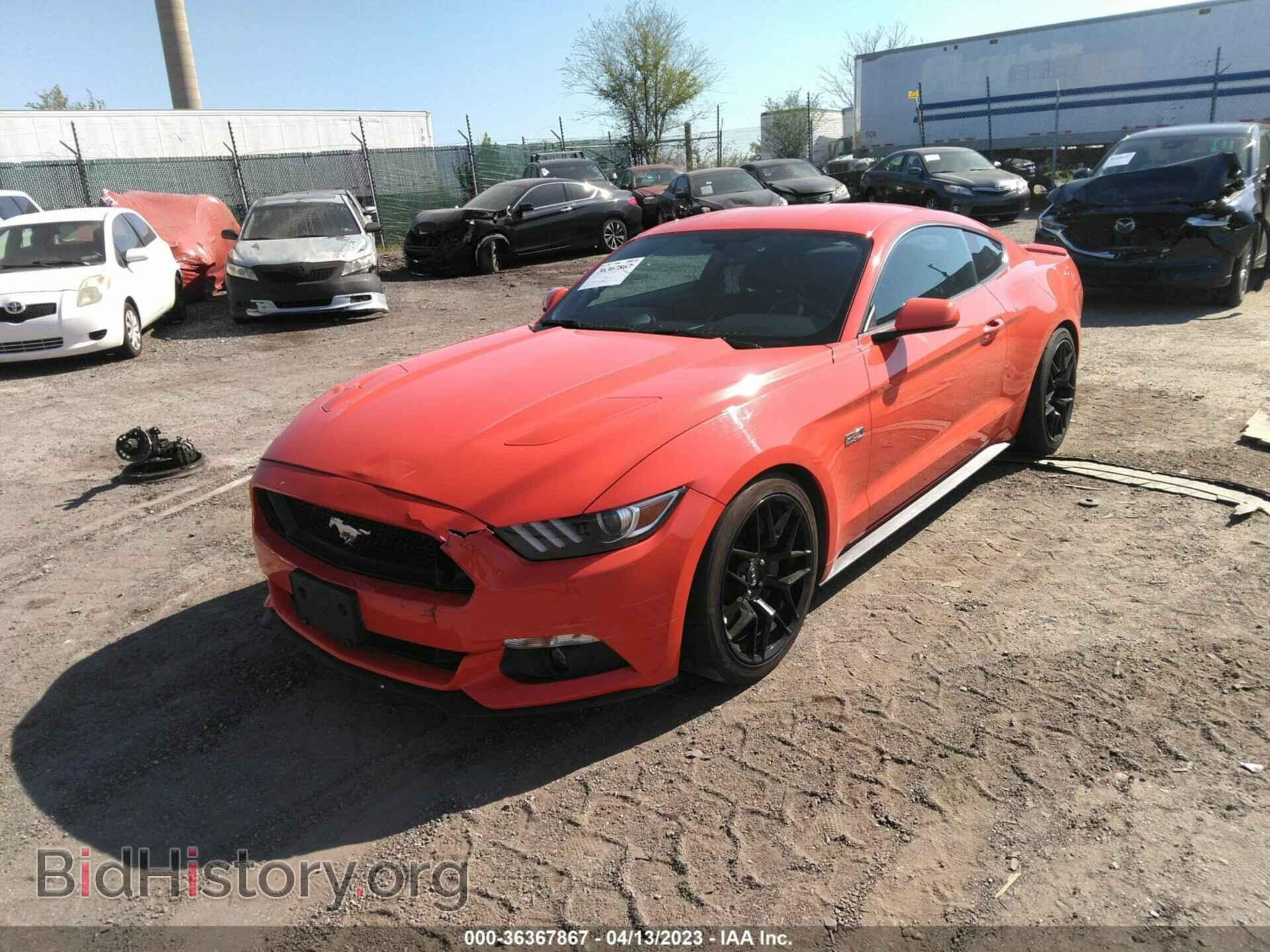 2016 FORD MUSTANG - VIN: 1FA6P8CF6G5332340 - Фото 2