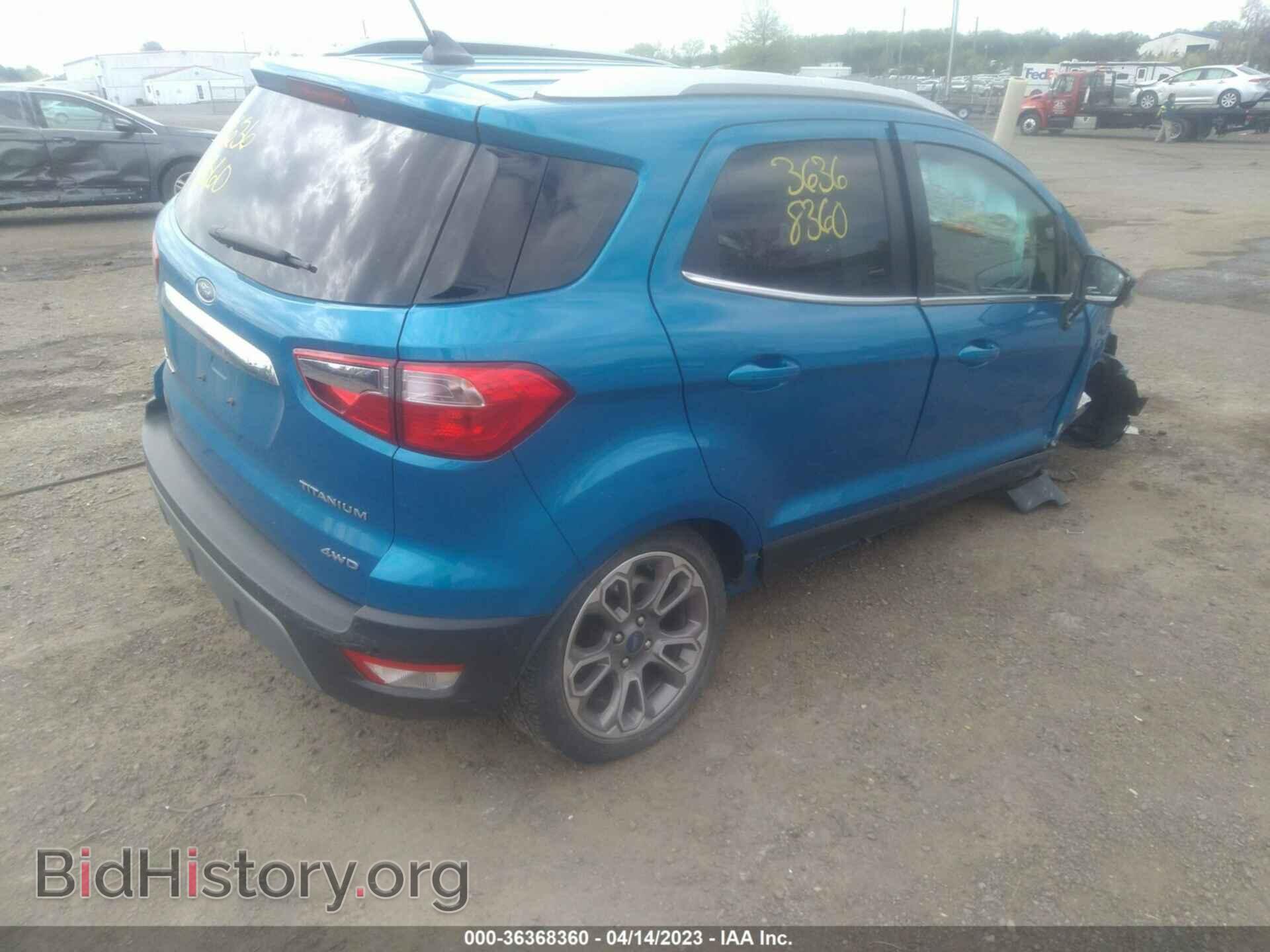 2020 FORD ECOSPORT - VIN: MAJ6S3KL3LC330298 - Фото 4