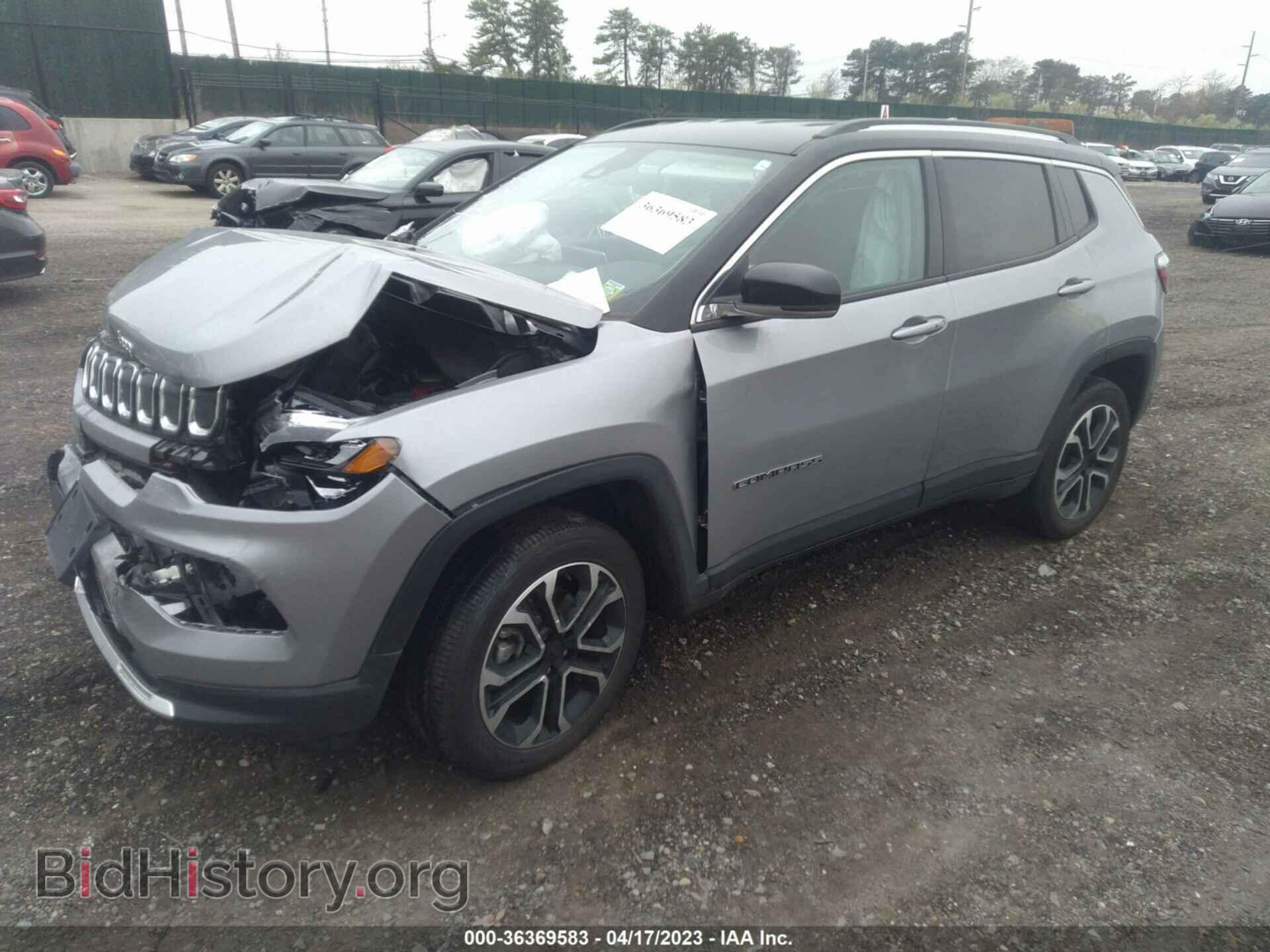 2022 JEEP COMPASS - VIN: 3C4NJDCB0NT184261 - Фото 2