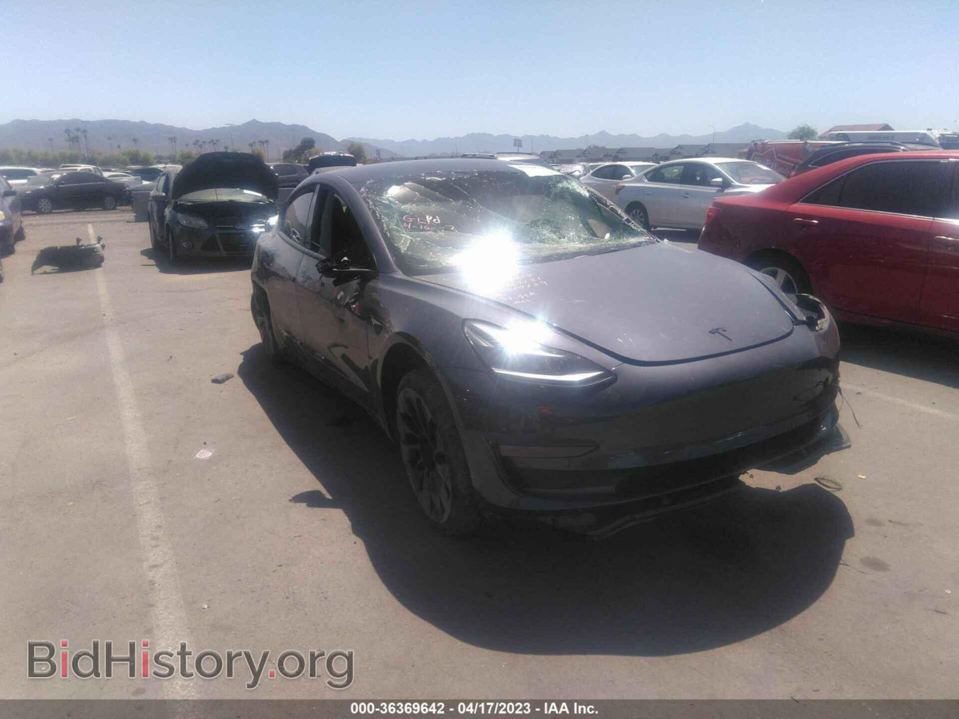 Фотография 5YJ3E1EC2NF294498 - TESLA MODEL 3 2022