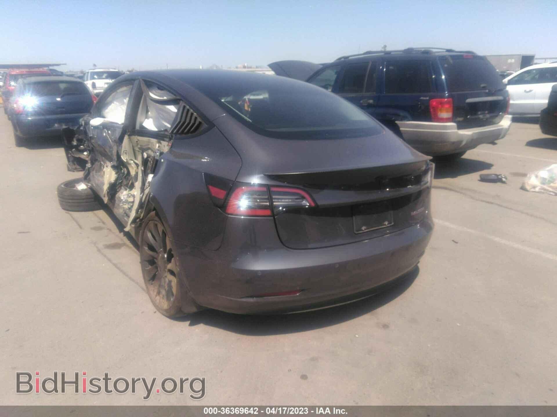 2022 TESLA MODEL 3 - VIN: 5YJ3E1EC2NF294498 - Фото 3
