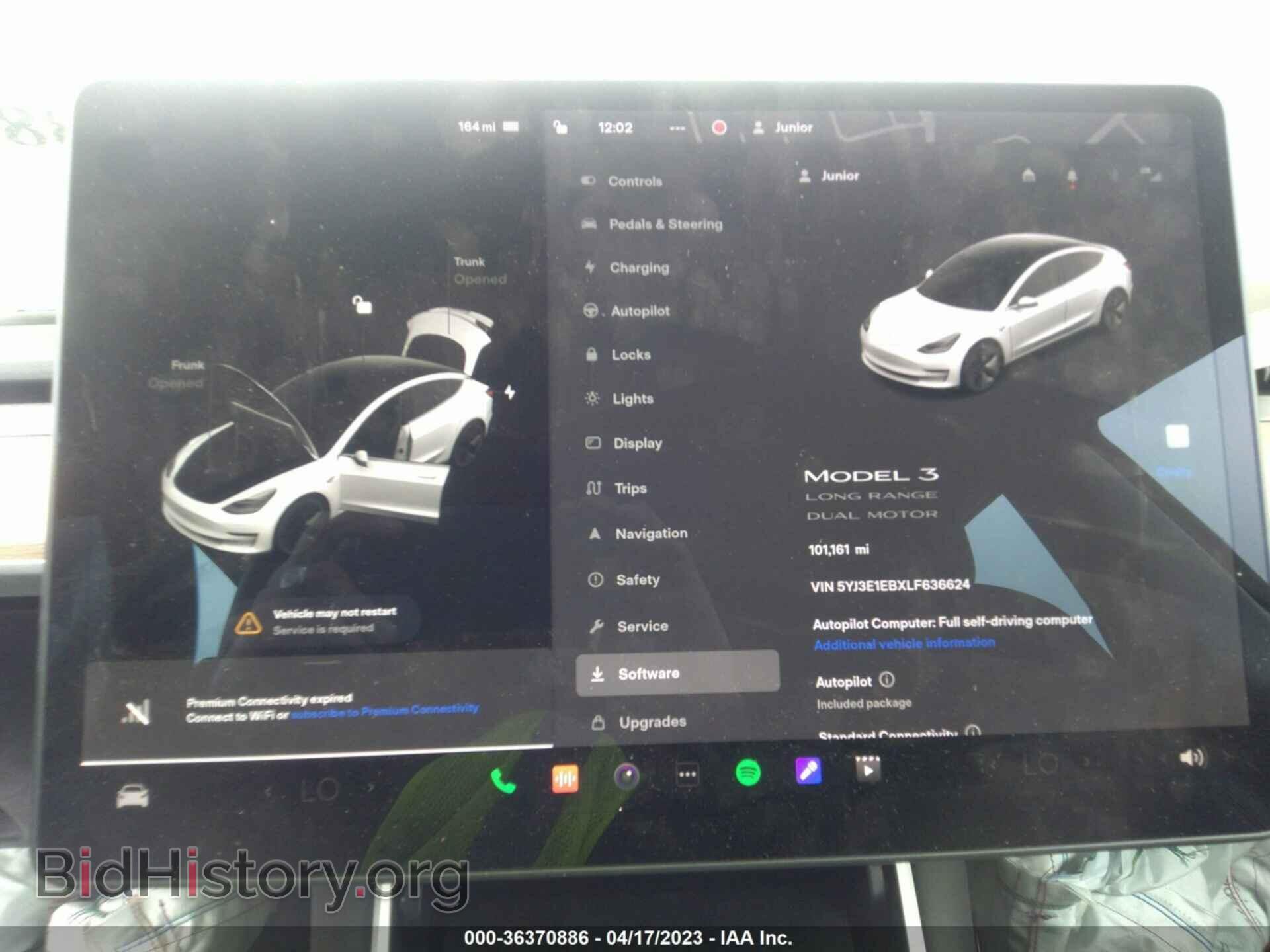 2020 TESLA MODEL 3 - VIN: 5YJ3E1EBXLF636624 - Фото 7