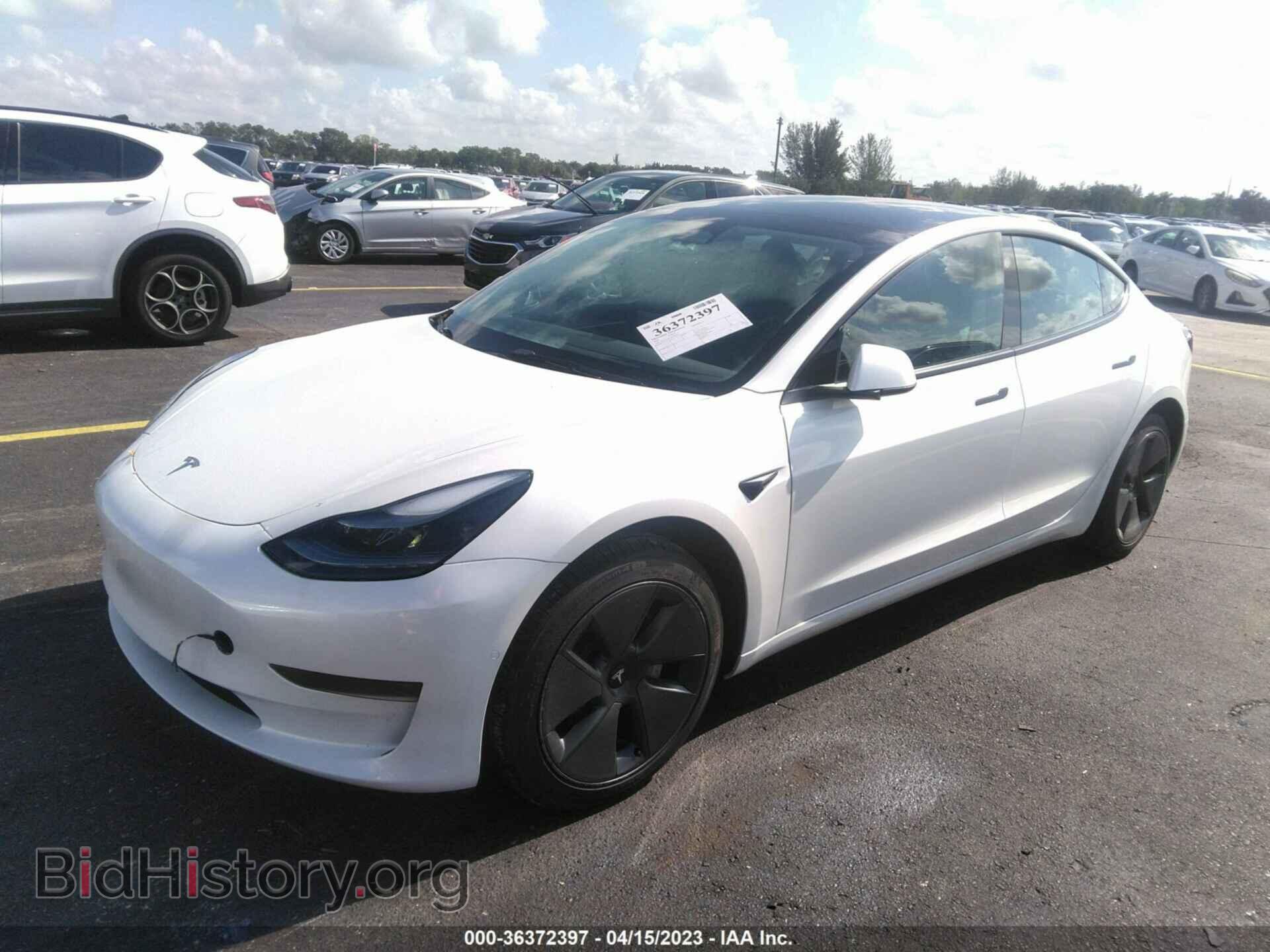 2022 TESLA MODEL 3 - VIN: 5YJ3E1EA4NF336975 - Photo 2
