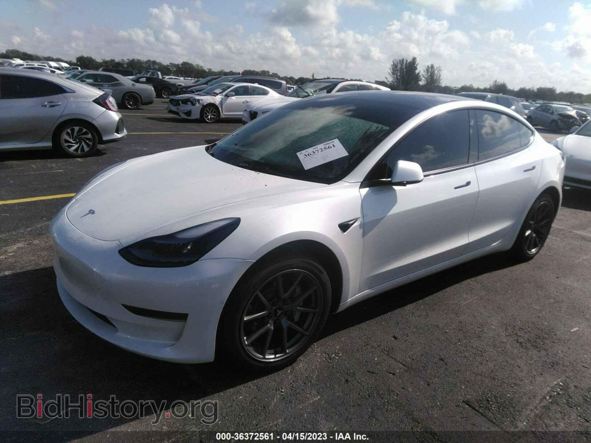 2022 TESLA MODEL 3 - VIN: 5YJ3E1EA5NF319246 - Photo 2