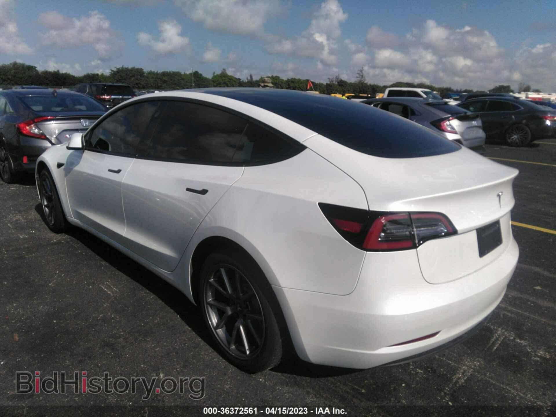 2022 TESLA MODEL 3 - VIN: 5YJ3E1EA5NF319246 - Photo 3