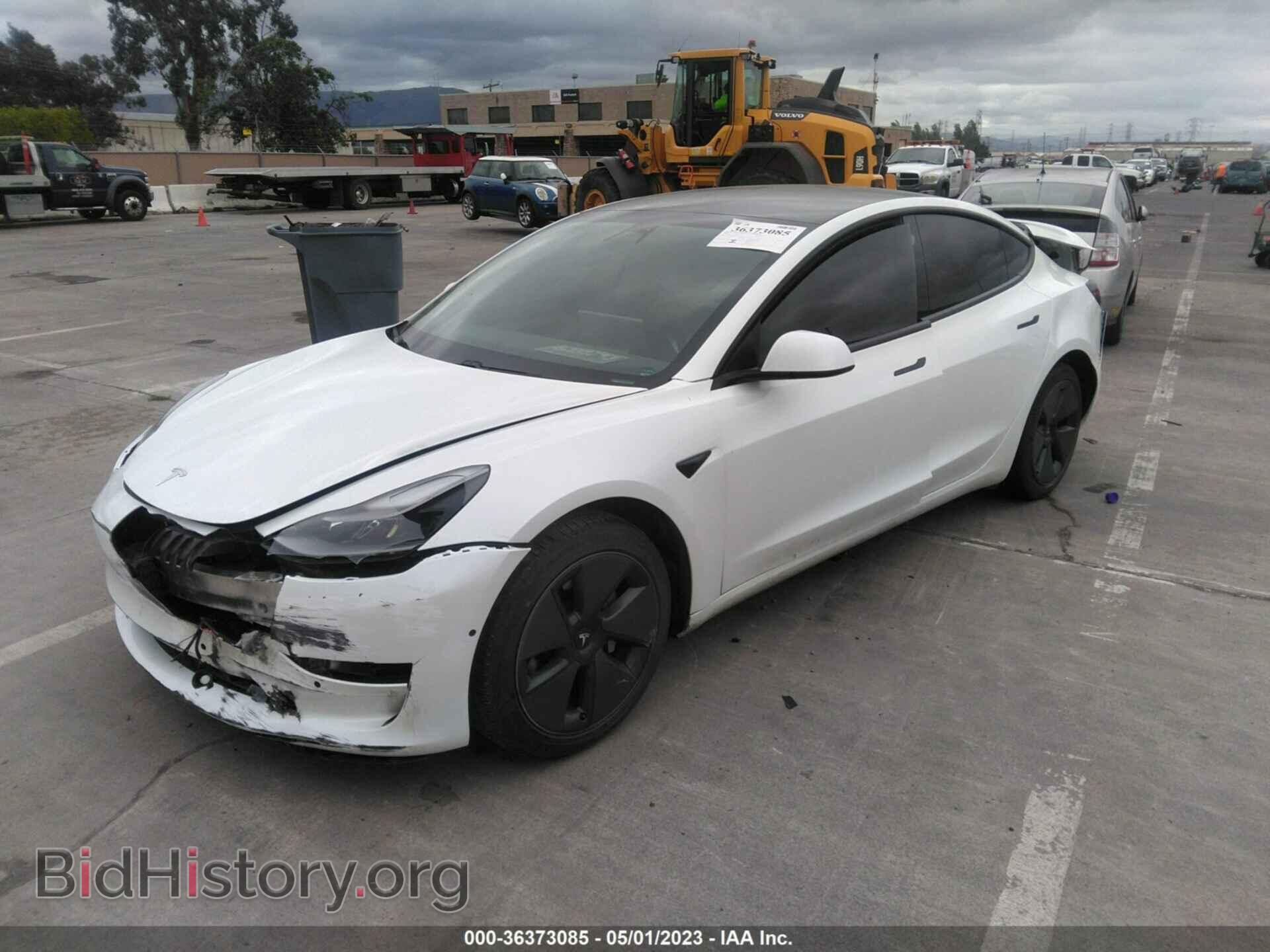2021 TESLA MODEL 3 - VIN: 5YJ3E1EA3MF991756 - Фото 2