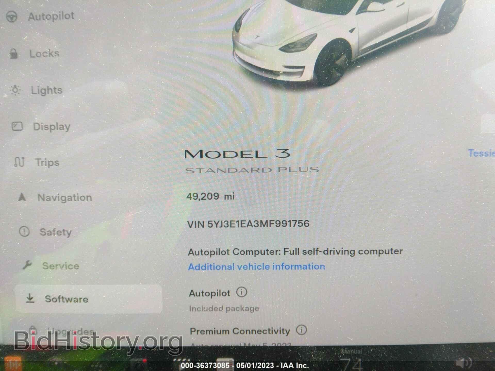 2021 TESLA MODEL 3 - VIN: 5YJ3E1EA3MF991756 - Фото 7