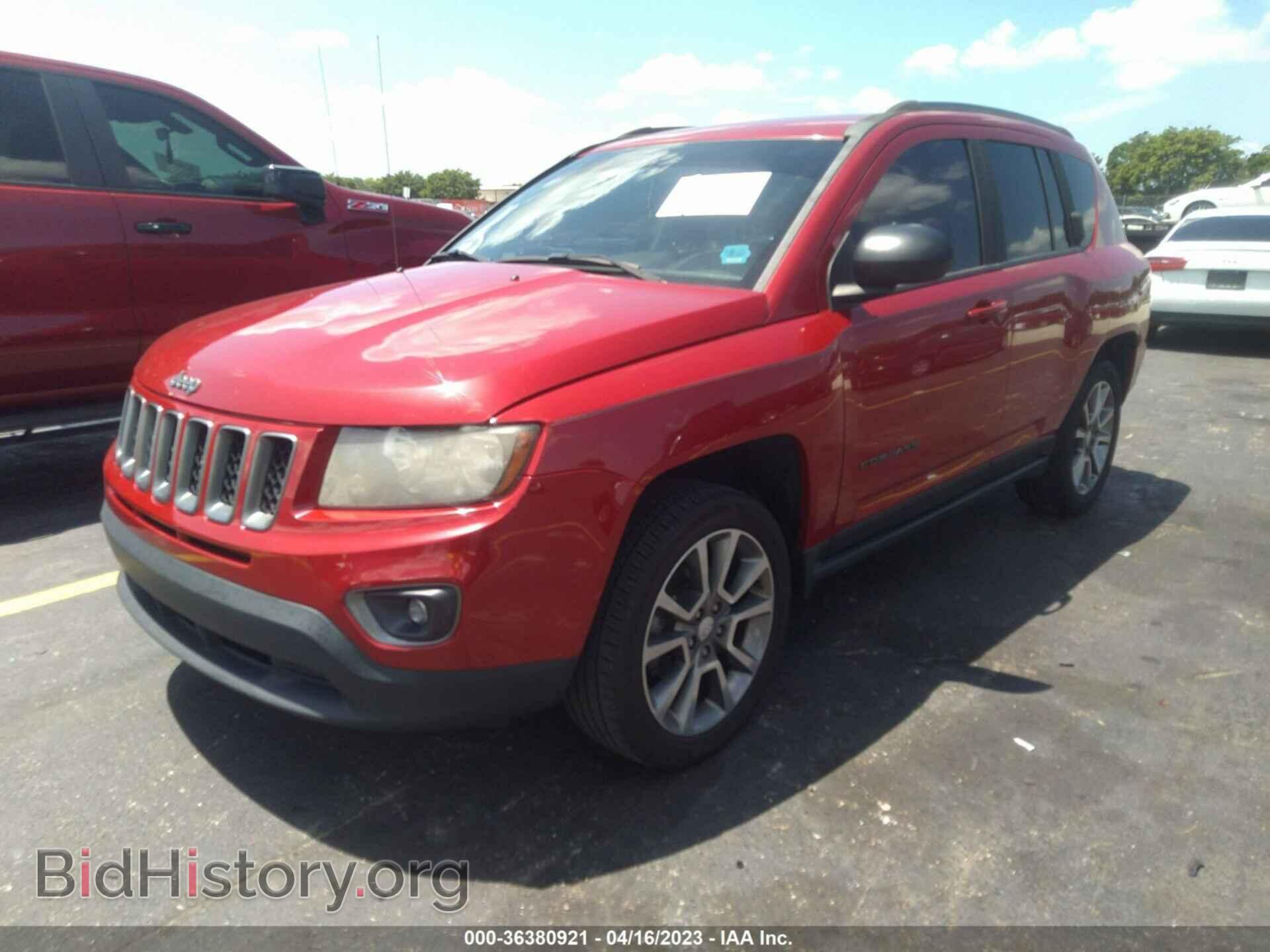 2016 JEEP COMPASS - VIN: 1C4NJCBA9GD731913 - Фото 2