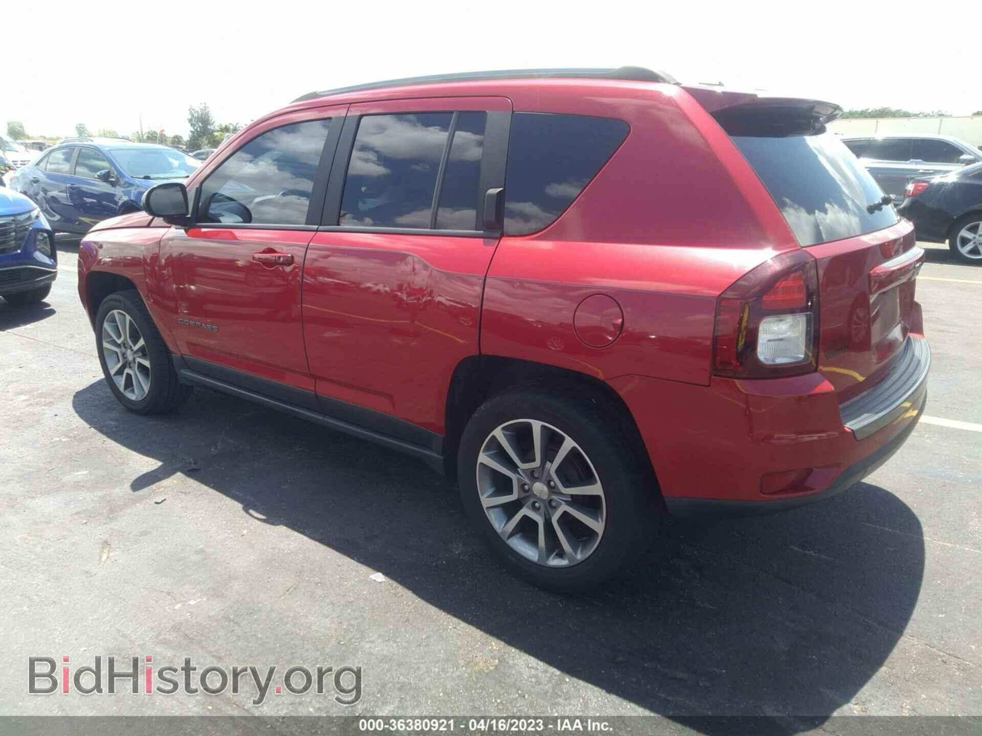 2016 JEEP COMPASS - VIN: 1C4NJCBA9GD731913 - Фото 3