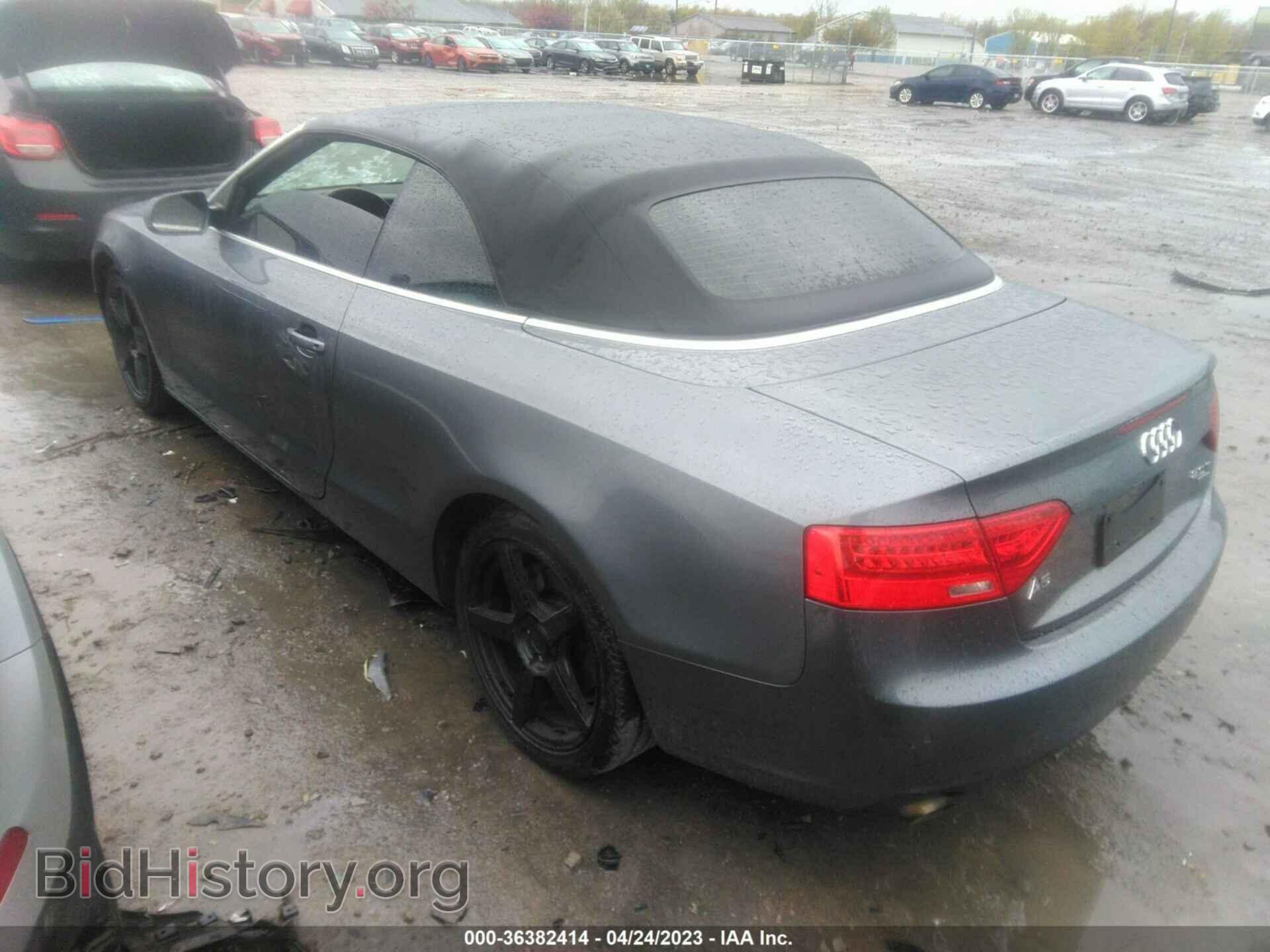 2013 AUDI A5 - VIN: WAULFAFH1DN009648 - Photo 3