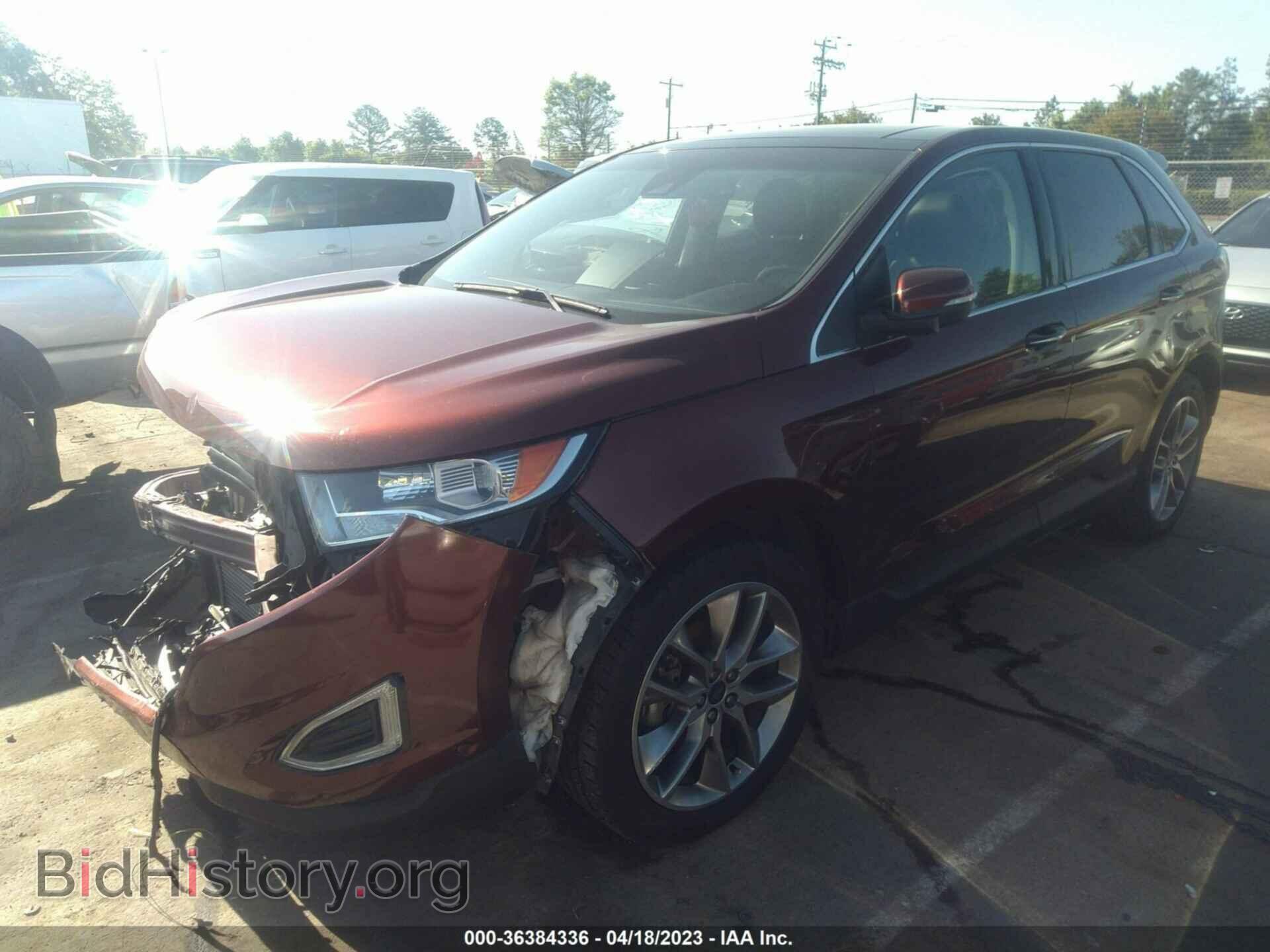 2015 FORD EDGE - VIN: 2FMPK3K91FBB30149 - Photo 2