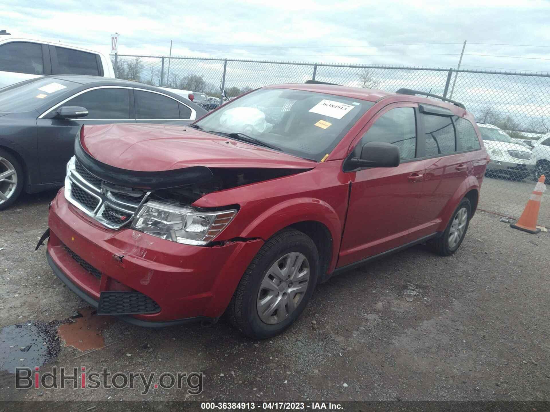 2016 DODGE JOURNEY - VIN: 3C4PDDAG9GT221504 - Фото 2