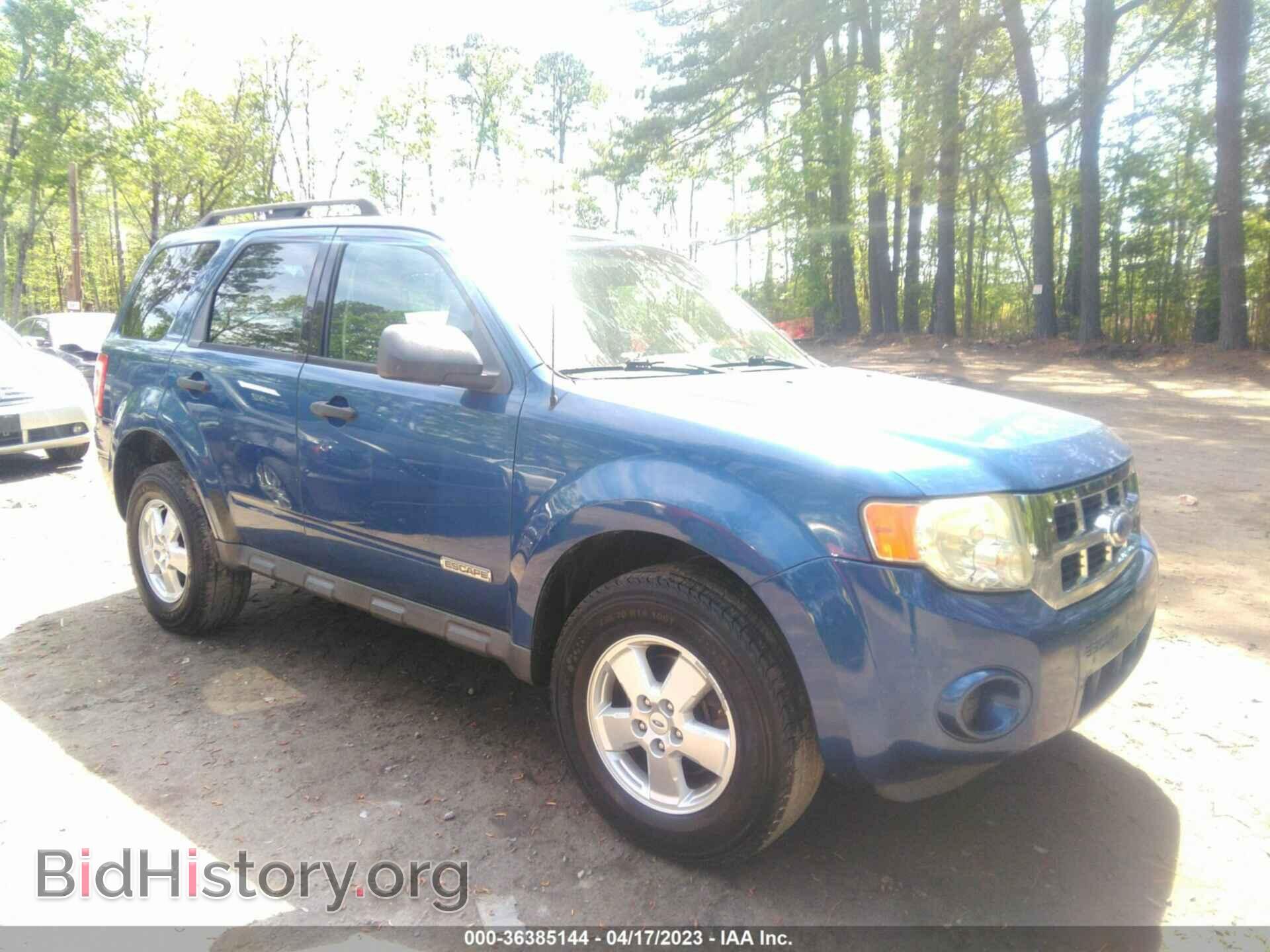 Фотография 1FMCU02Z28KB24747 - FORD ESCAPE 2008