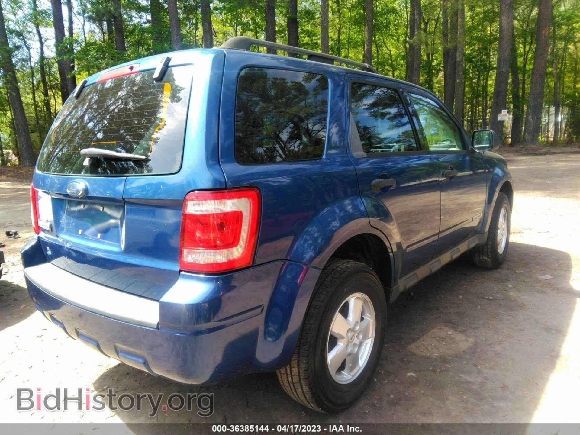 2008 FORD ESCAPE - VIN: 1FMCU02Z28KB24747 - Фото 4