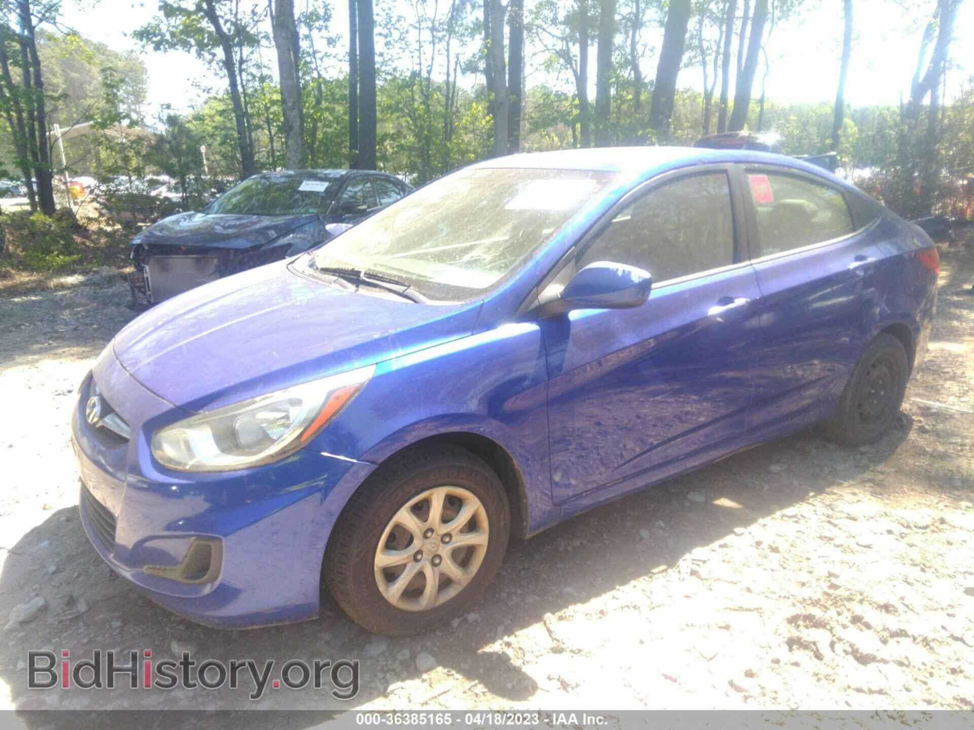 2013 HYUNDAI ACCENT - VIN: KMHCT4AE6DU463440 - Фото 2