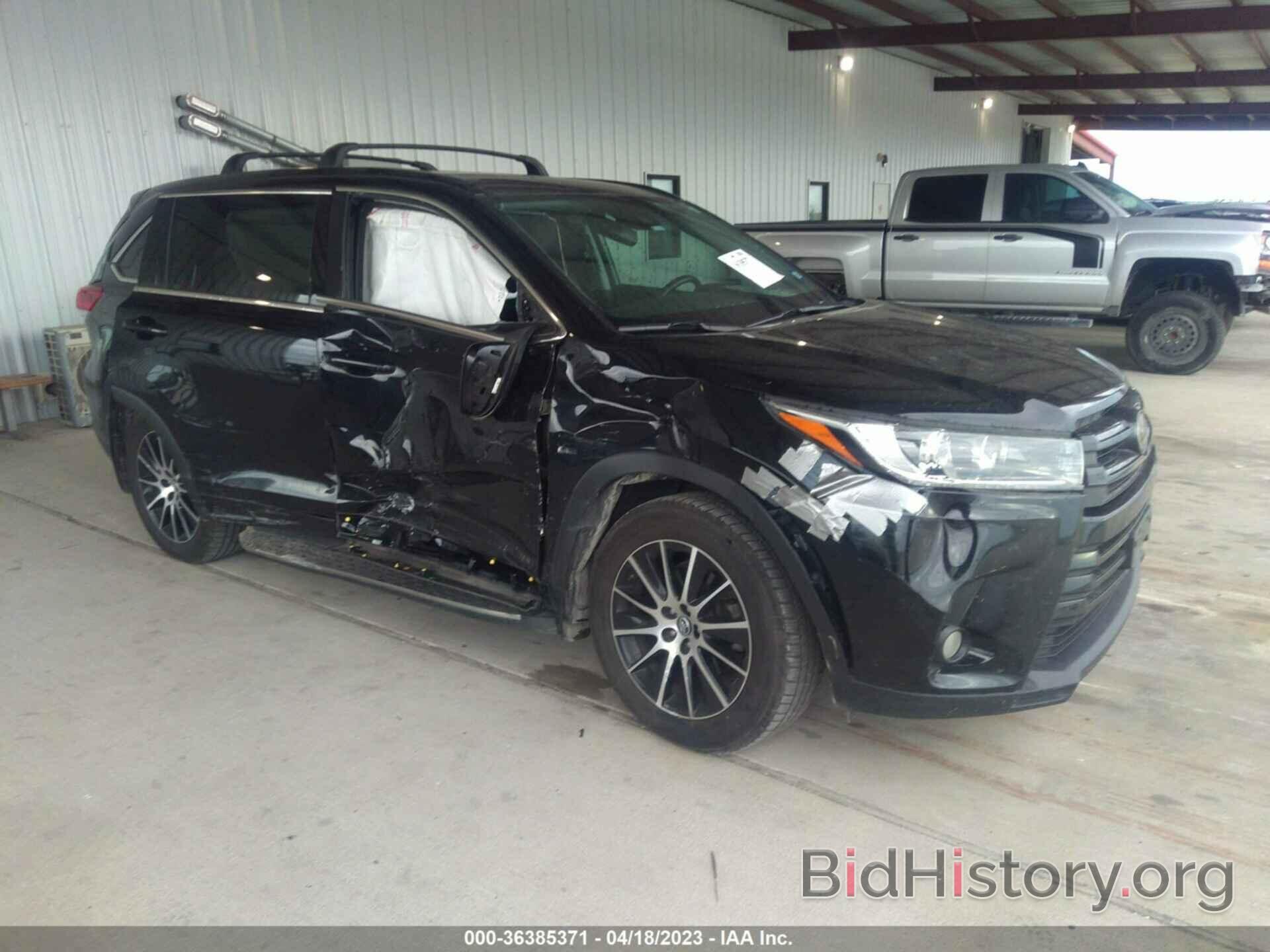 Фотография 5TDKZRFHXJS288737 - TOYOTA HIGHLANDER 2018