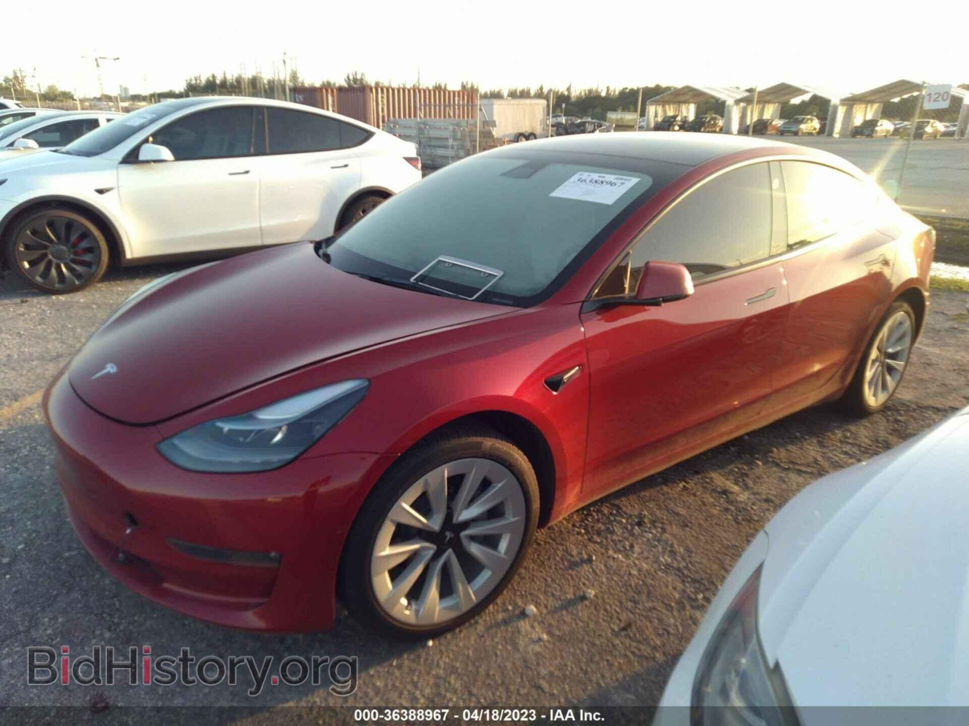 2022 TESLA MODEL 3 - VIN: 5YJ3E1EB9NF151703 - Photo 2