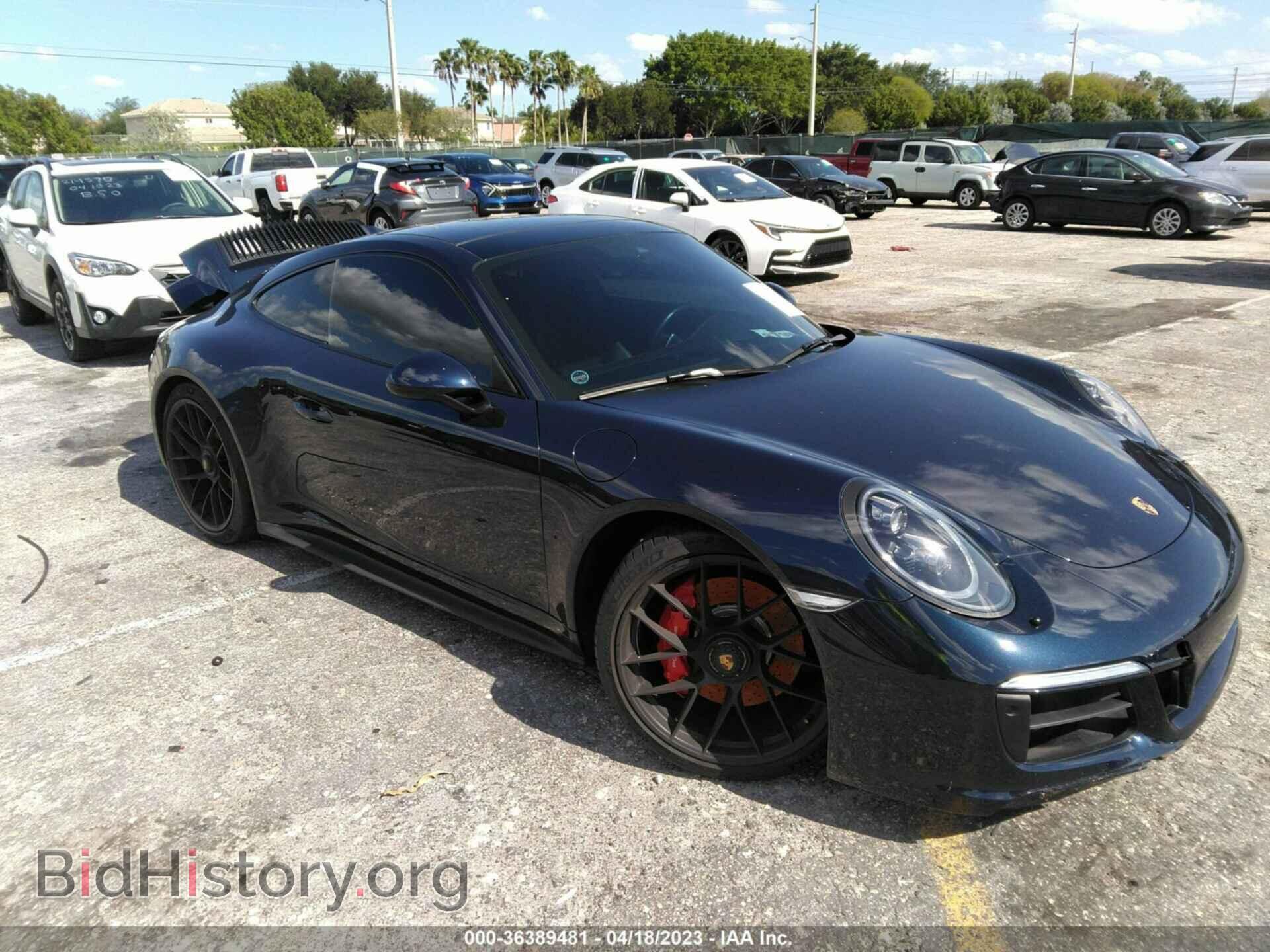Фотография WP0AB2A9XHS124686 - PORSCHE 911 2017