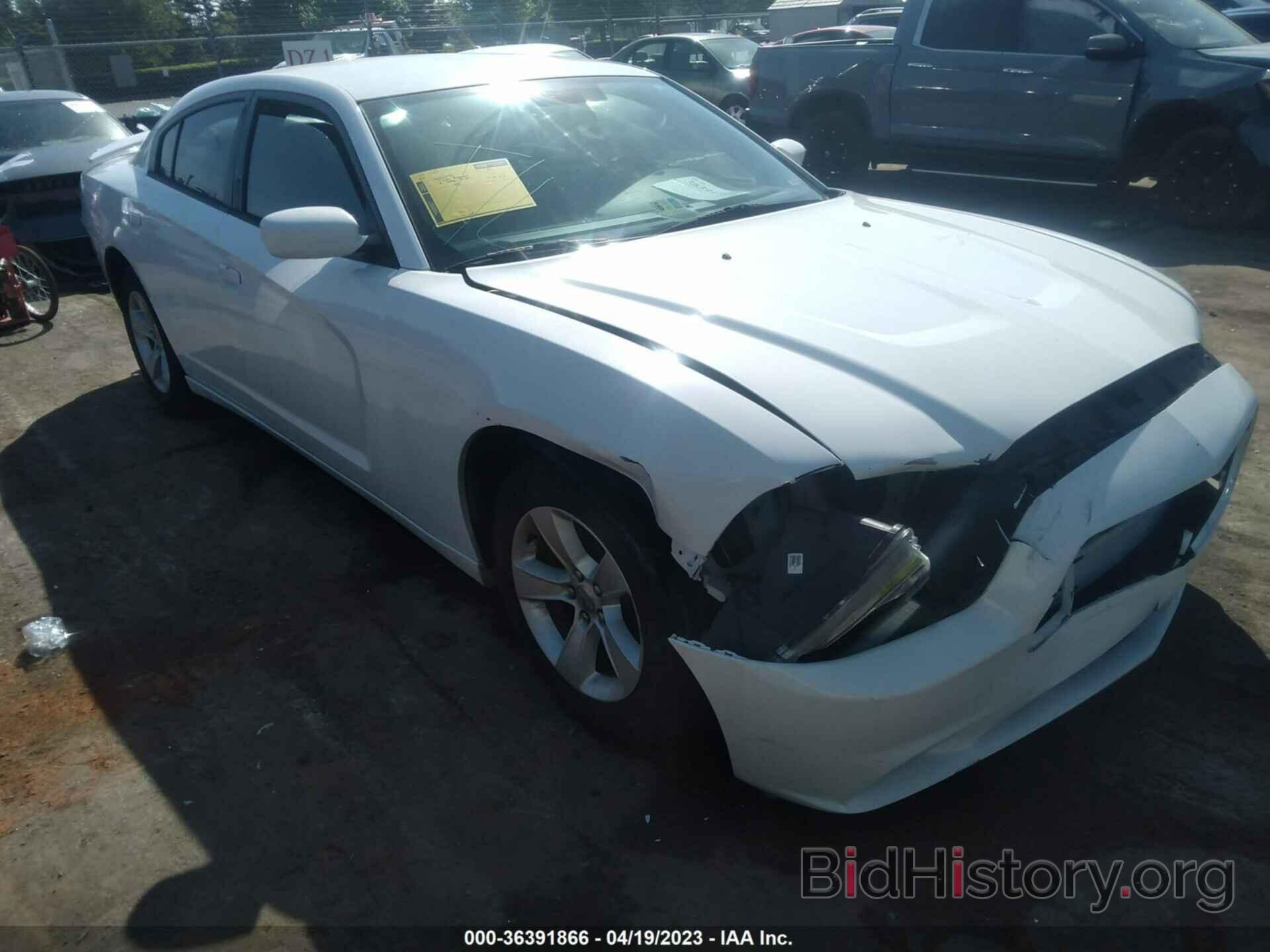 Photo 2C3CDXBG7CH296417 - DODGE CHARGER 2012