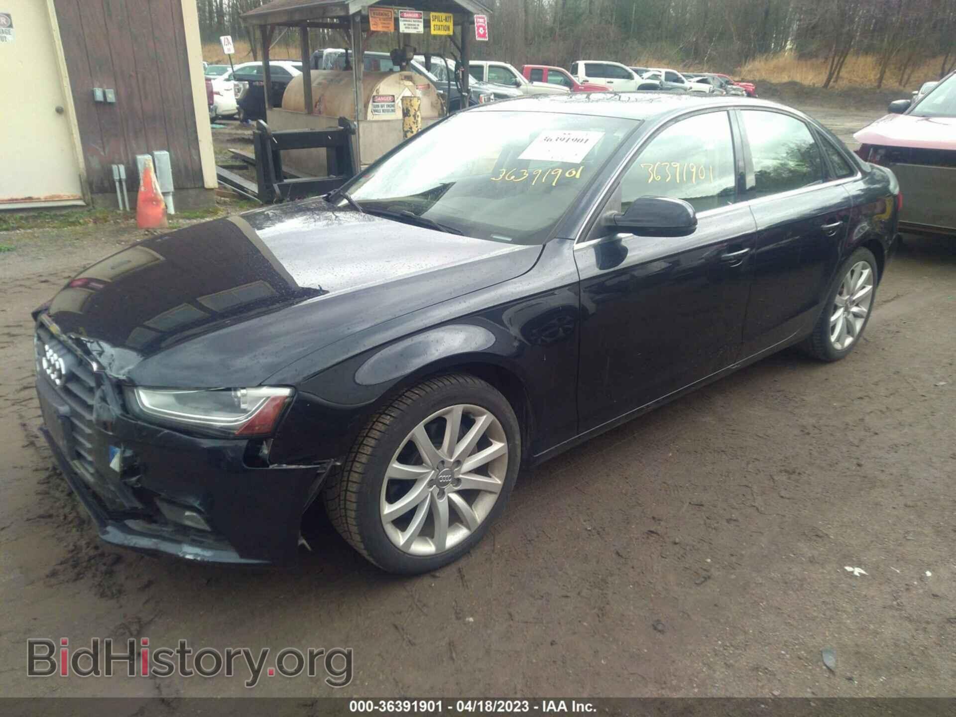 2013 AUDI A4 - VIN: WAUFFAFL5DN021836 - Фото 2