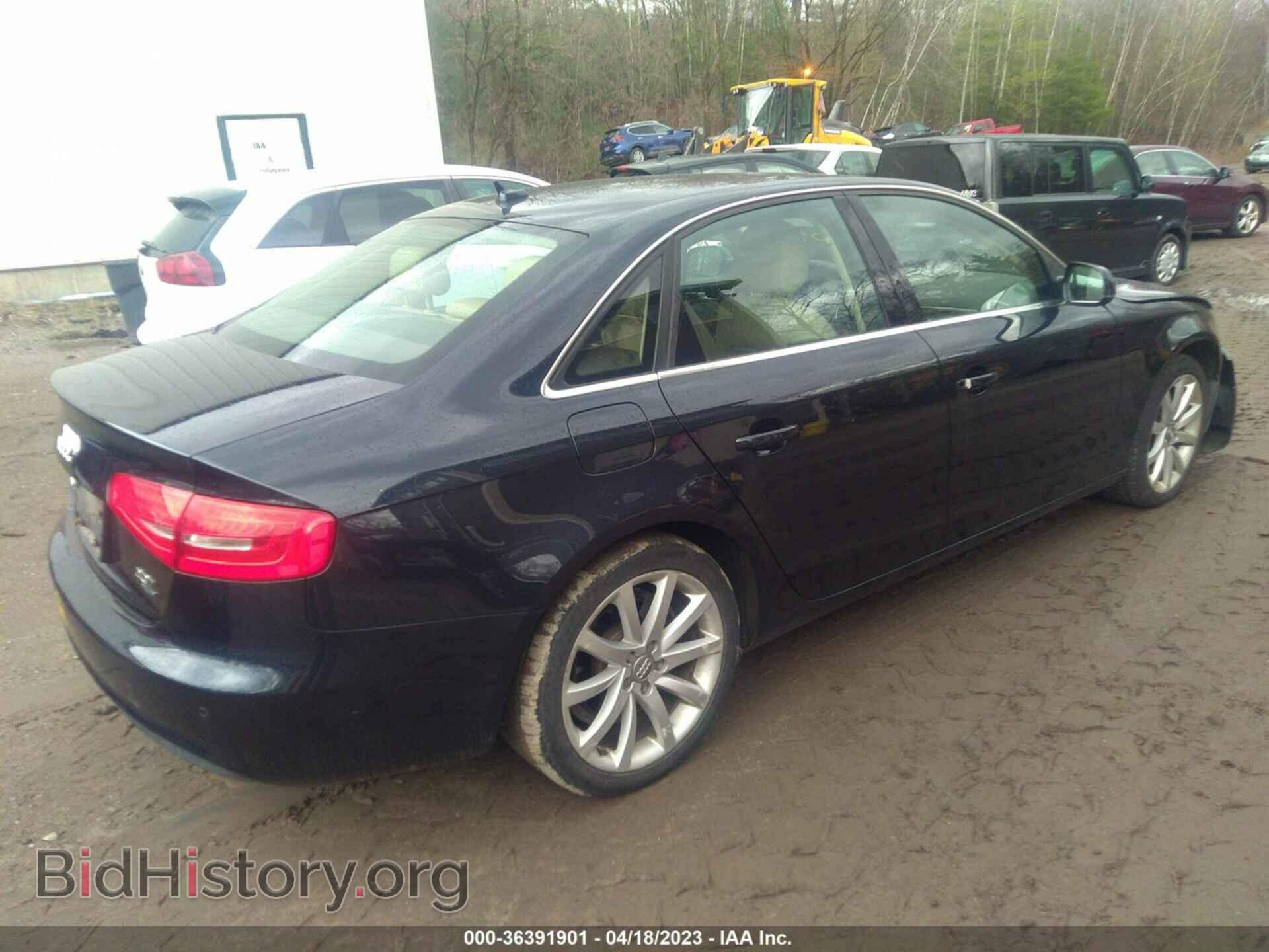 2013 AUDI A4 - VIN: WAUFFAFL5DN021836 - Фото 4