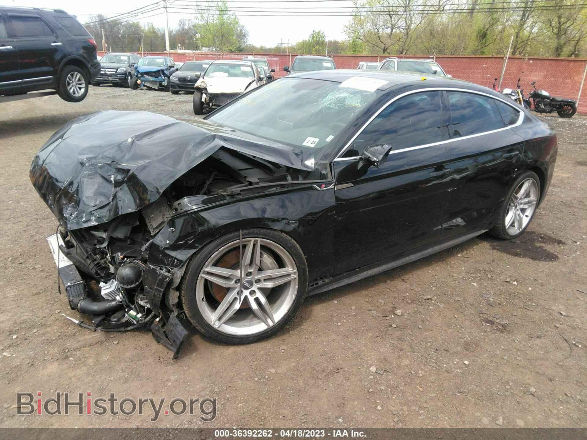 2018 AUDI A5 - VIN: WAUENCF52JA003759 - Фото 2