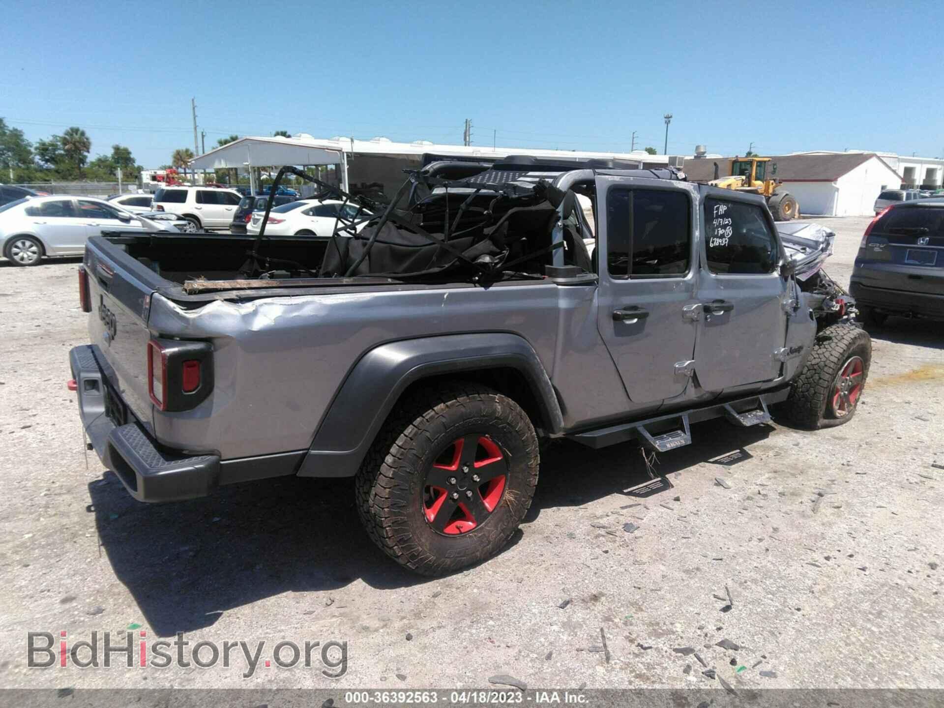 2020 JEEP GLADIATOR - VIN: 1C6HJTAG6LL127052 - Фото 4