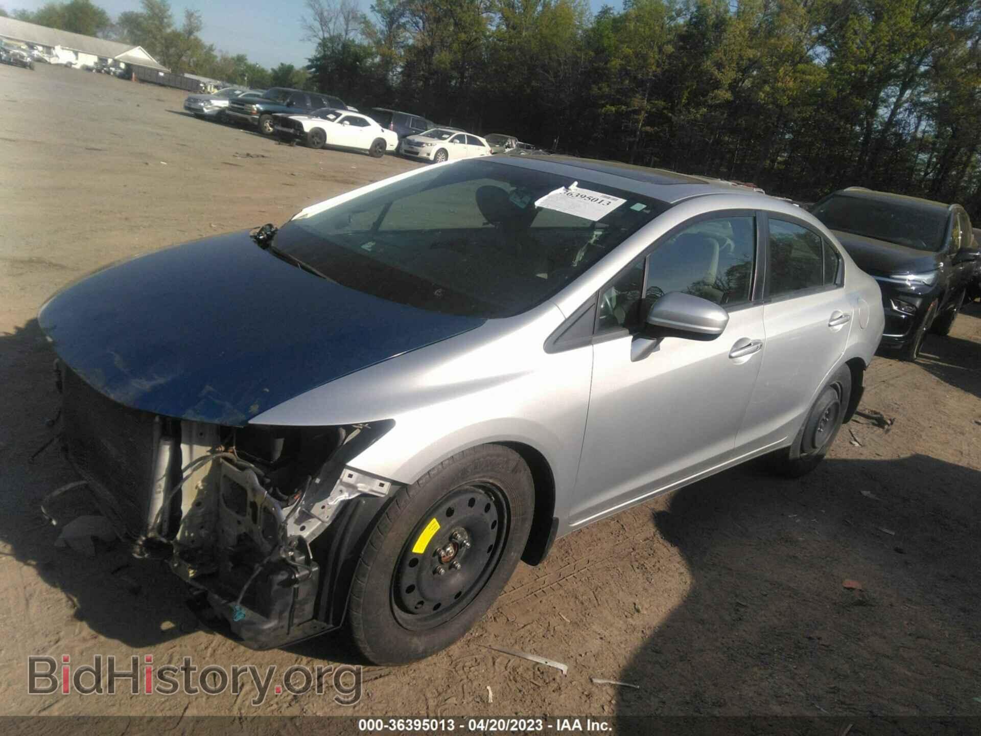 2014 HONDA CIVIC - VIN: 2HGFB2F99EH524872 - Фото 2