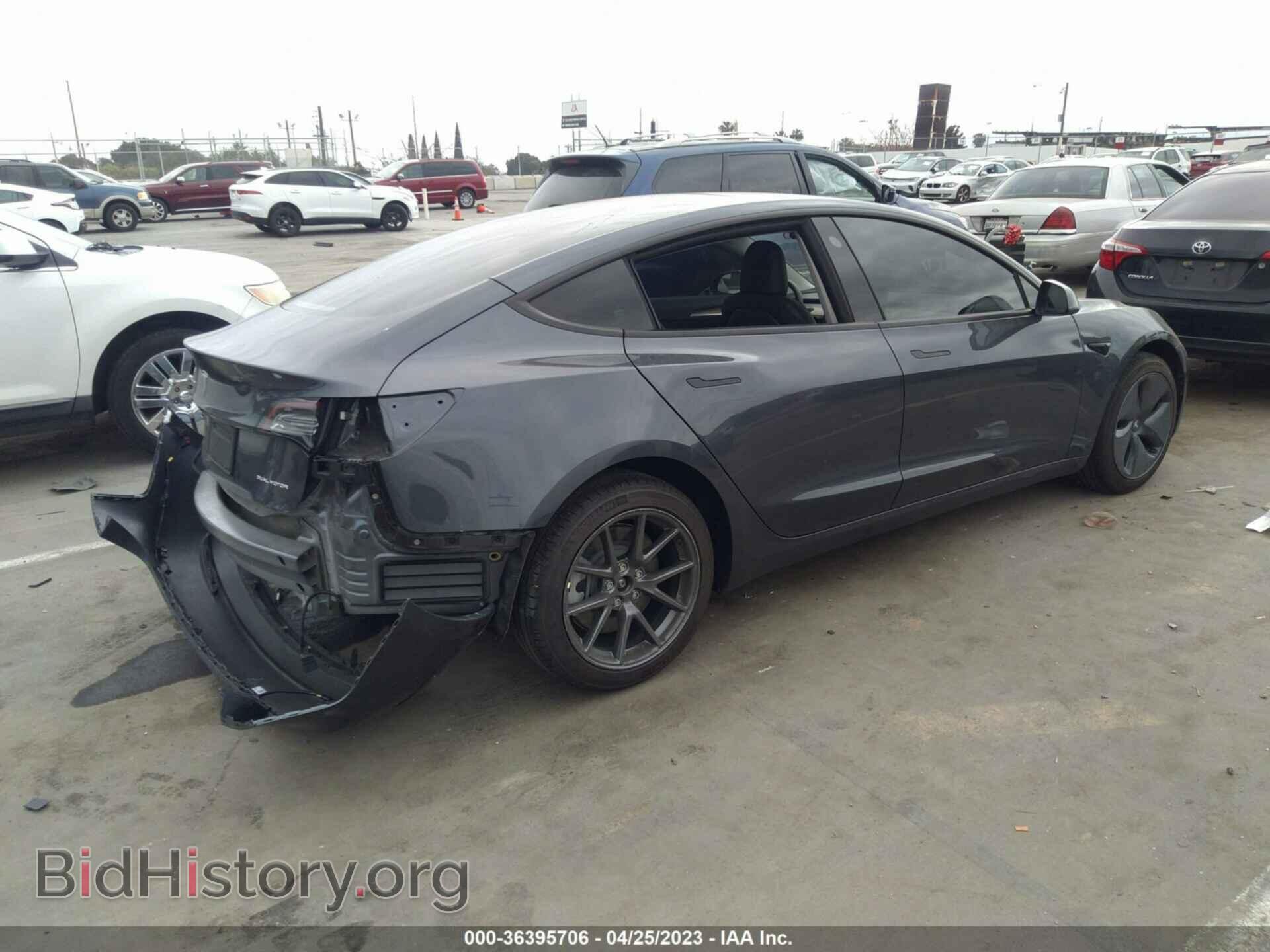 2022 TESLA MODEL 3 - VIN: 5YJ3E1EB7NF278546 - Фото 4