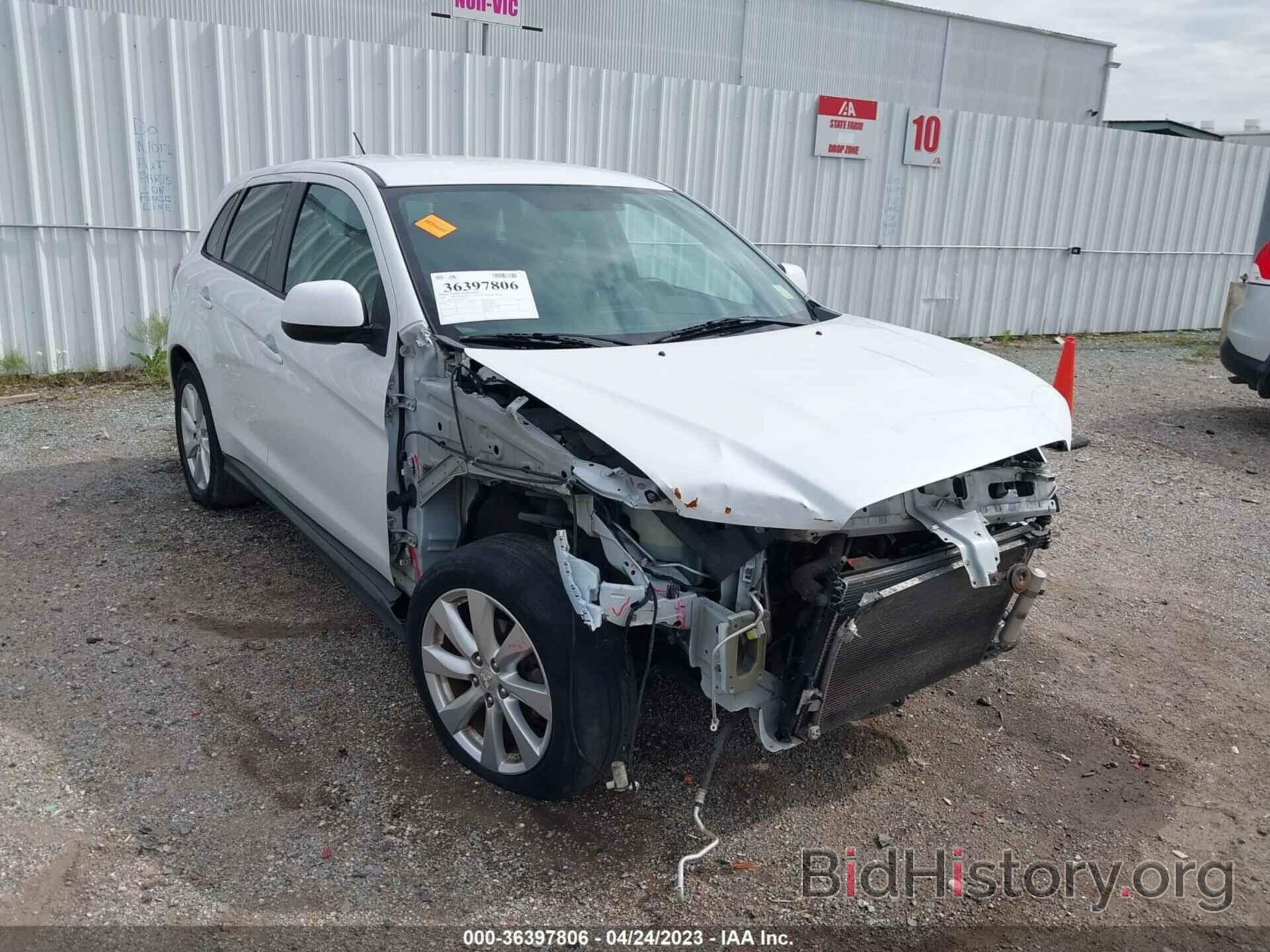 Photo 4A4AR3AU9FE002590 - MITSUBISHI OUTLANDER SPORT 2015