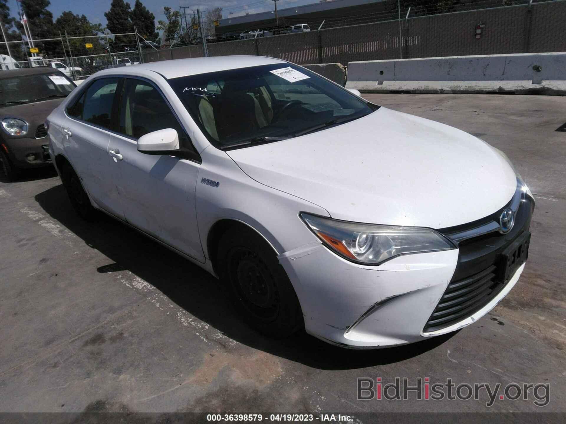 Photo 4T1BD1FK1FU160638 - TOYOTA CAMRY HYBRID 2015