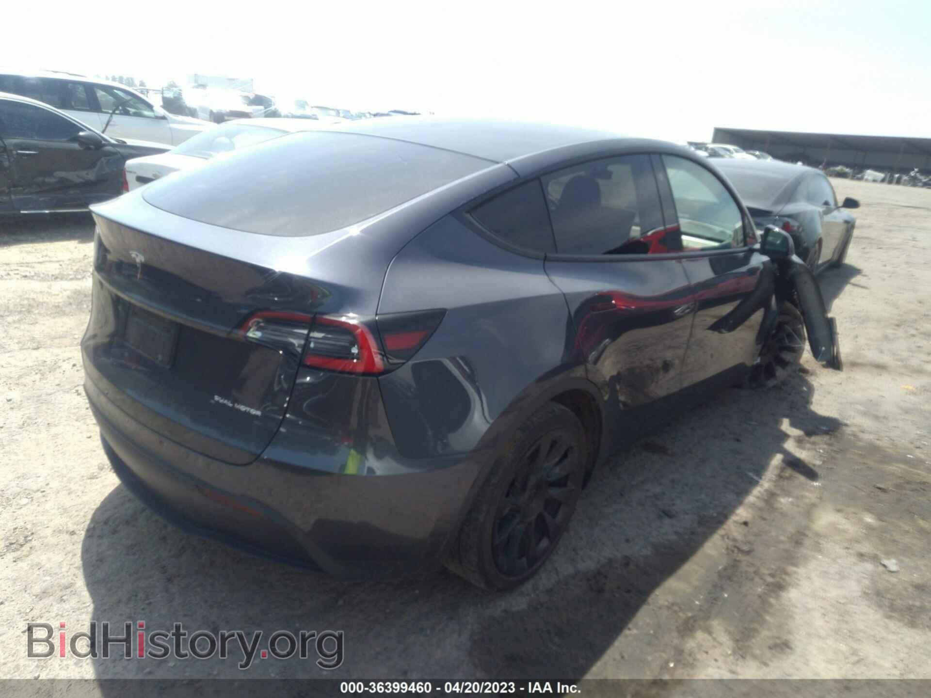 2021 TESLA MODEL Y - VIN: 5YJYGDEE1MF078692 - Photo 4