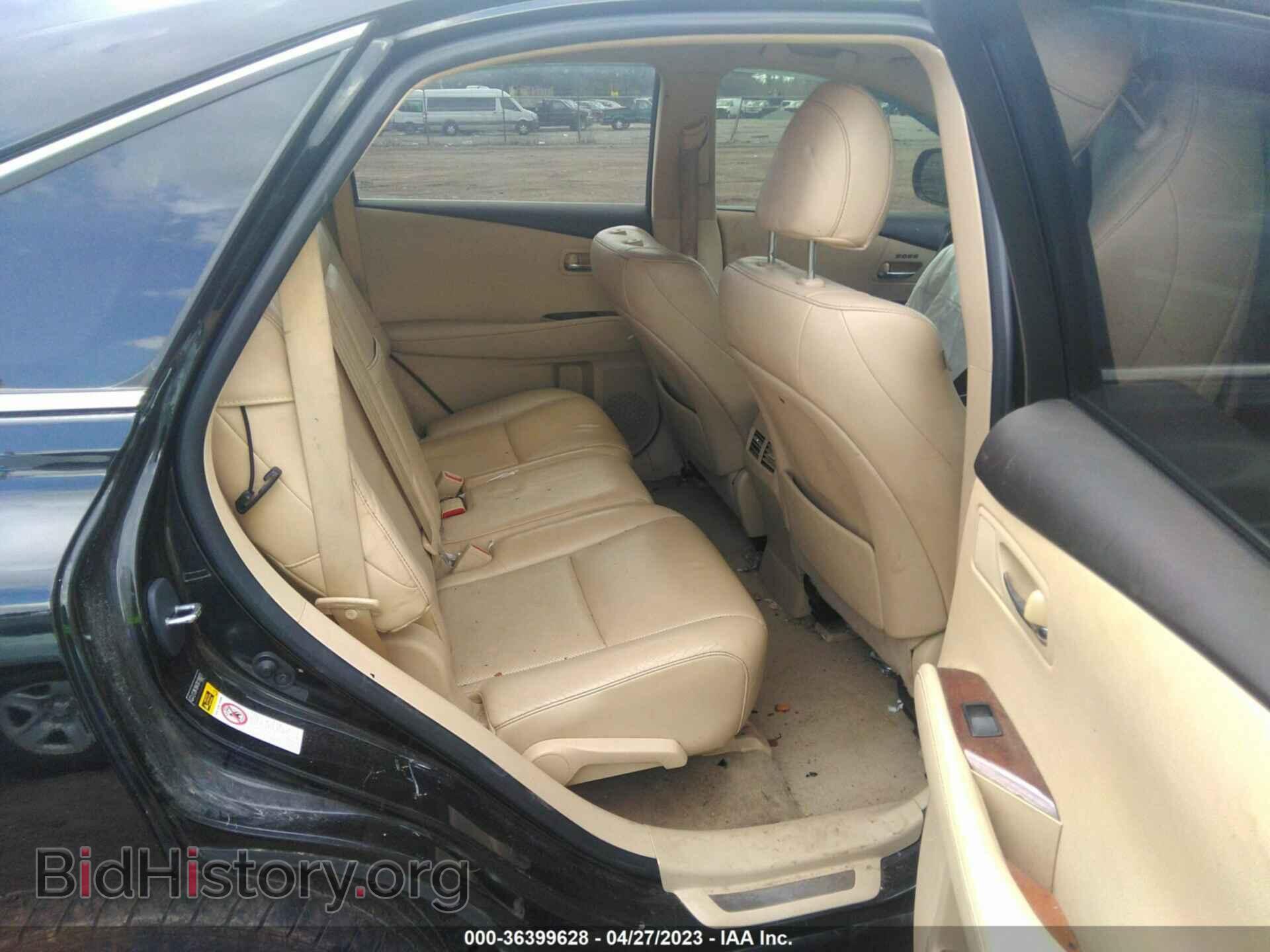2013 LEXUS RX 350 - VIN: 2T2BK1BA7DC190031 - Фото 8