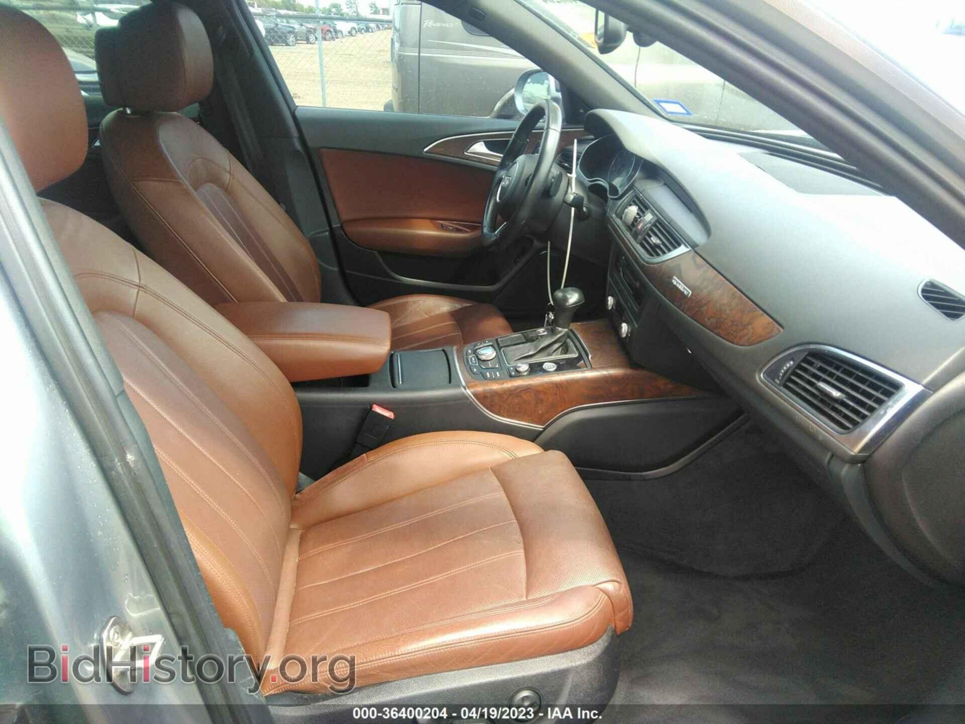 2013 AUDI A6 - VIN: WAUHGAFC3DN138532 - Фото 5