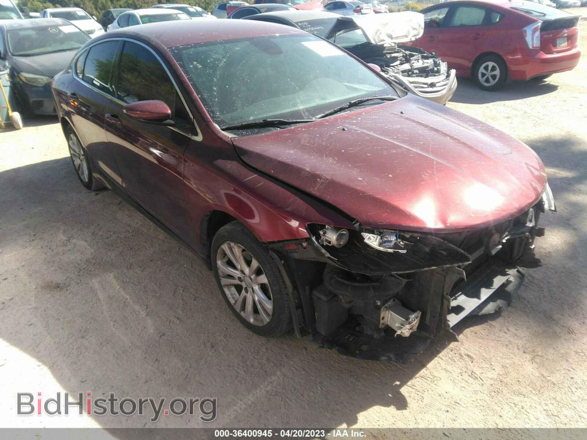 Photo 1C3CCCAB2FN741384 - CHRYSLER 200 2015