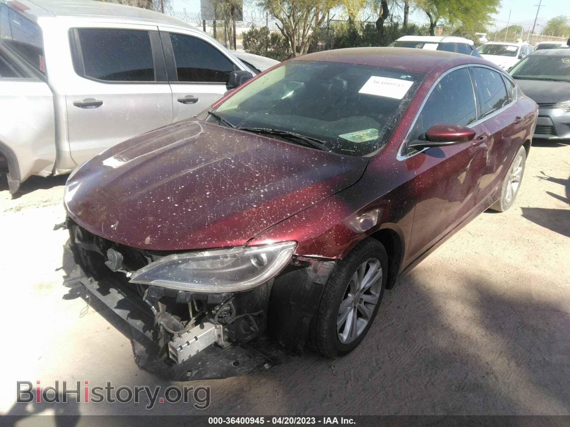 2015 CHRYSLER 200 - VIN: 1C3CCCAB2FN741384 - Фото 2