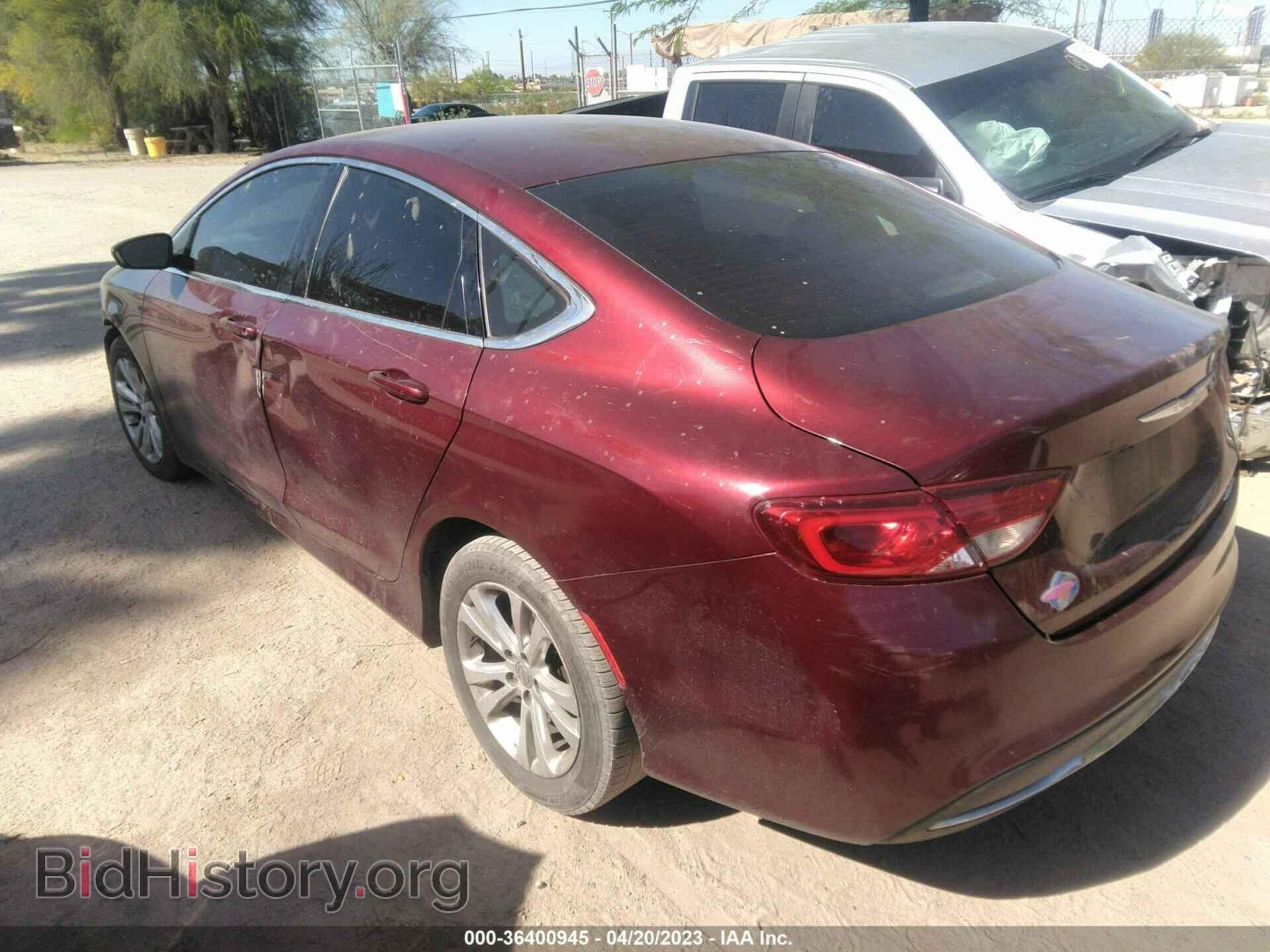 2015 CHRYSLER 200 - VIN: 1C3CCCAB2FN741384 - Фото 3