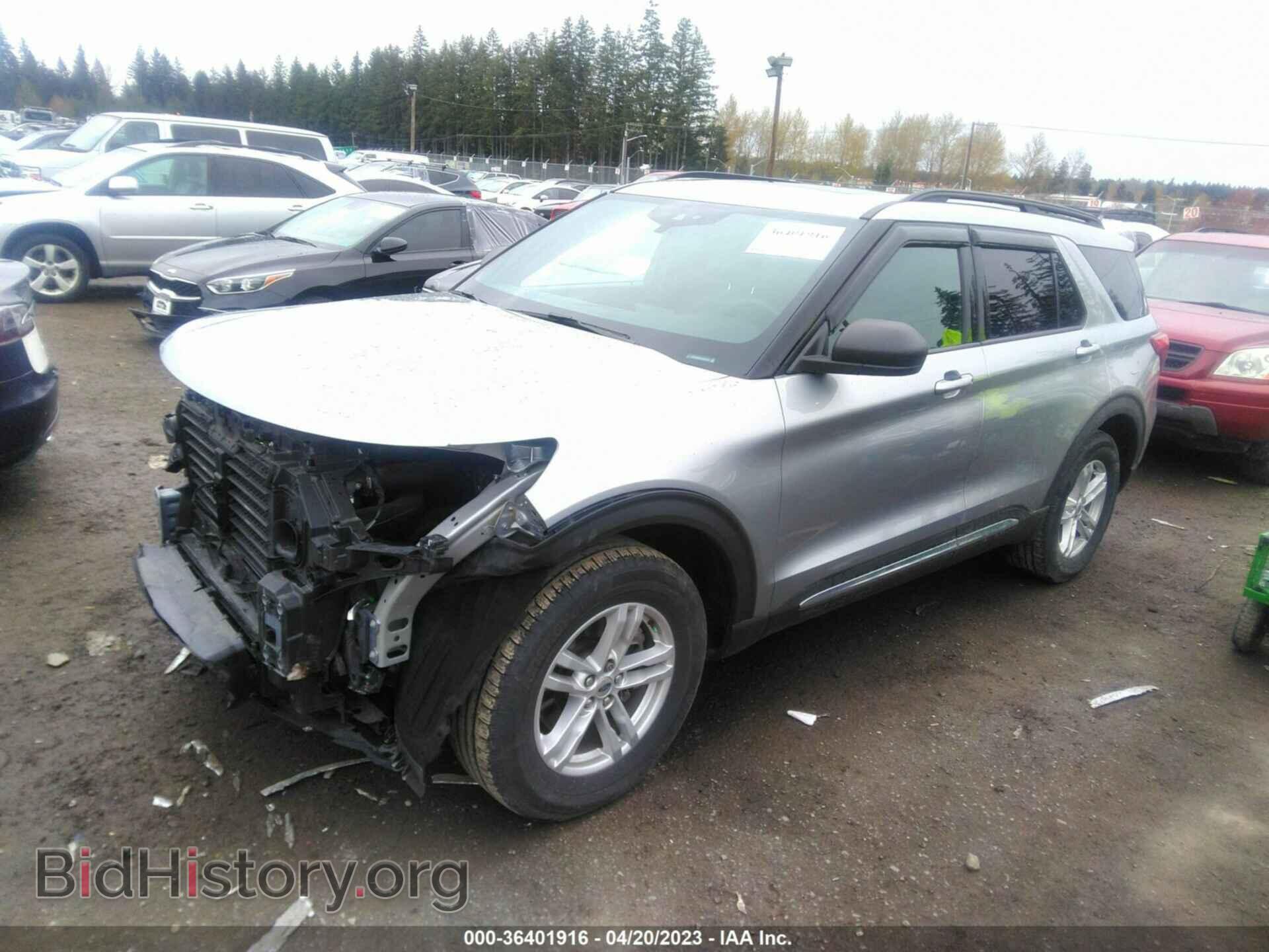 2020 FORD EXPLORER - VIN: 1FMSK8DHXLGB87921 - Фото 2