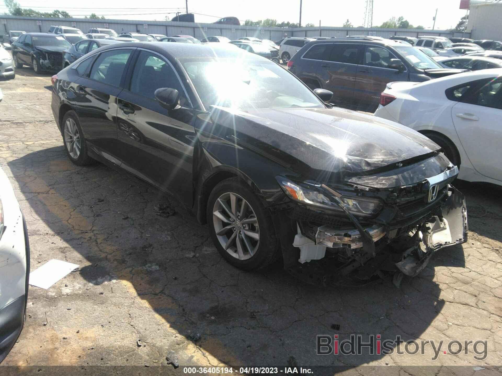 Photo 1HGCV1F16MA116891 - HONDA ACCORD SEDAN 2021