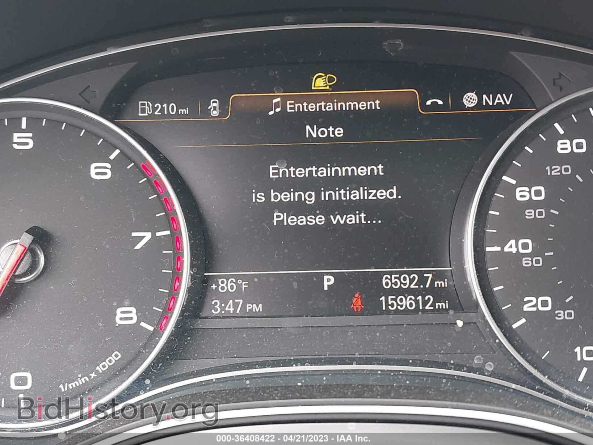 2012 AUDI A6 - VIN: WAUDFBFC1CN136347 - Фото 7
