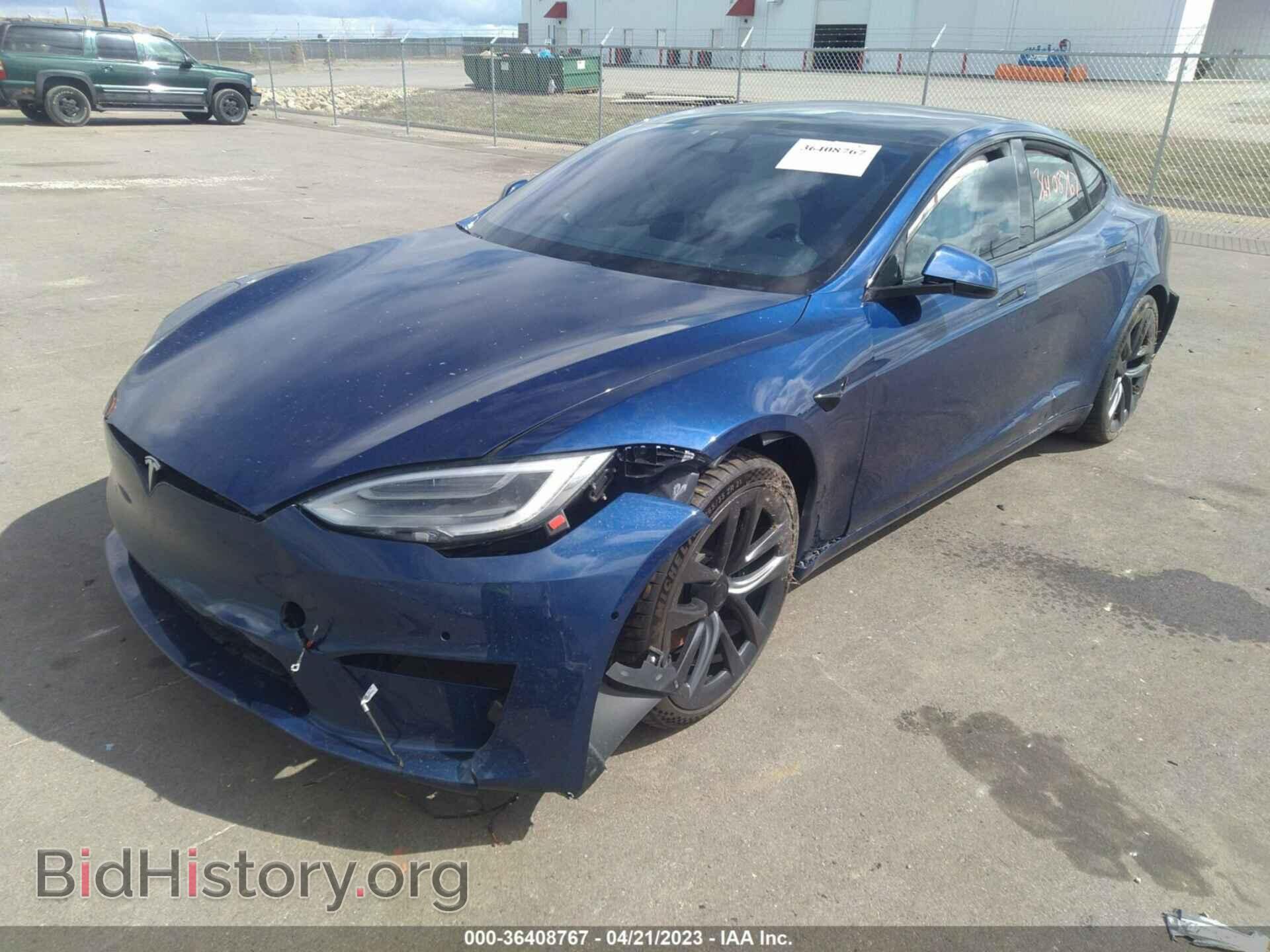 2022 TESLA MODEL S - VIN: 5YJSA1E57NF469577 - Photo 2