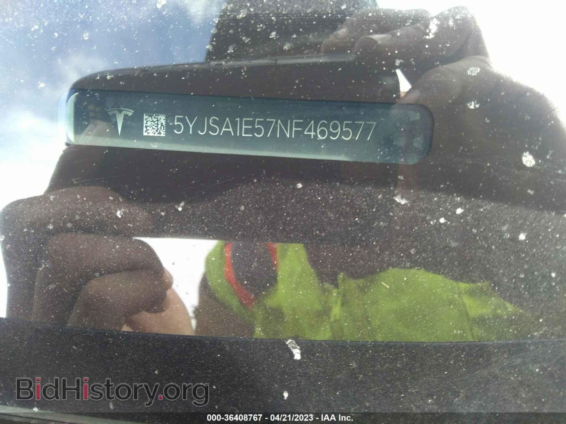 2022 TESLA MODEL S - VIN: 5YJSA1E57NF469577 - Photo 9