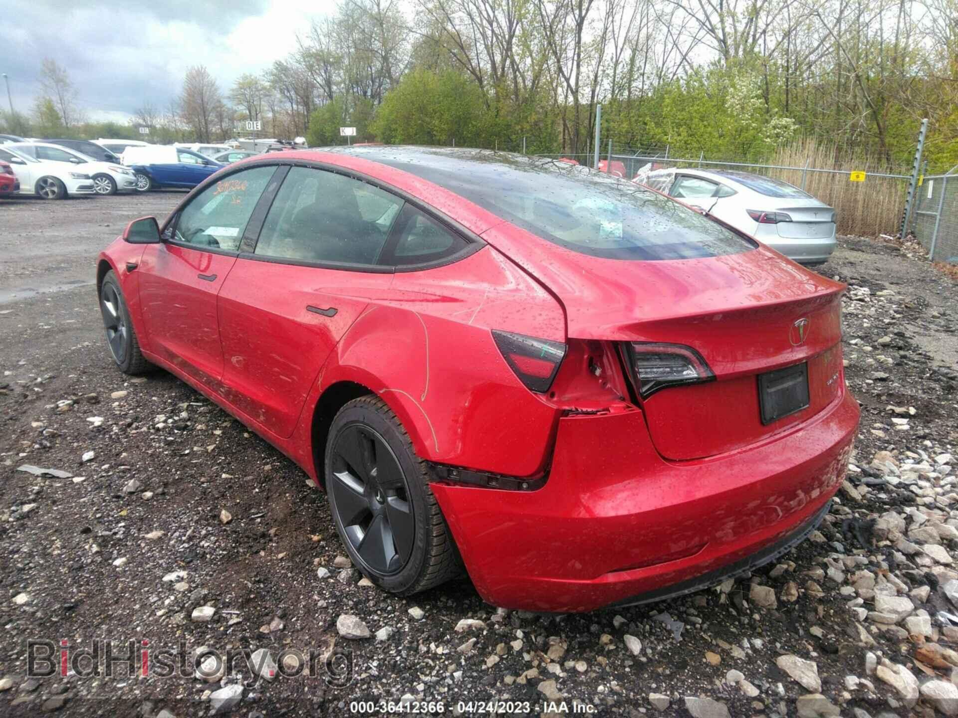 2022 TESLA MODEL 3 - VIN: 5YJ3E1EB8NF182246 - Photo 3