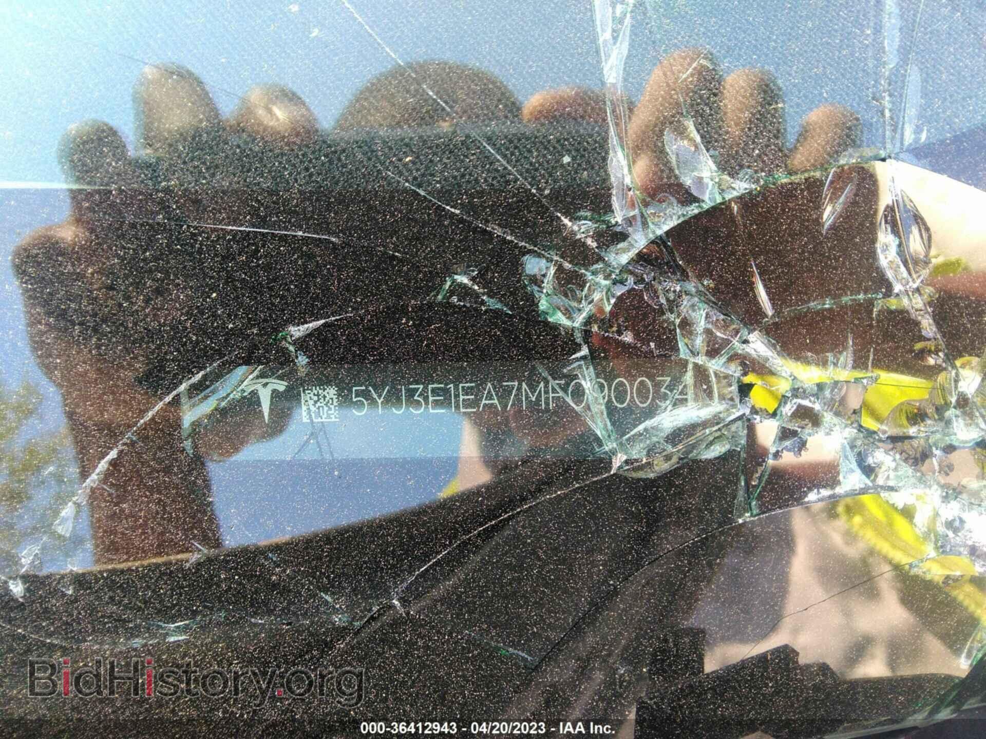 2021 TESLA MODEL 3 - VIN: 5YJ3E1EA7MF090034 - Фото 9